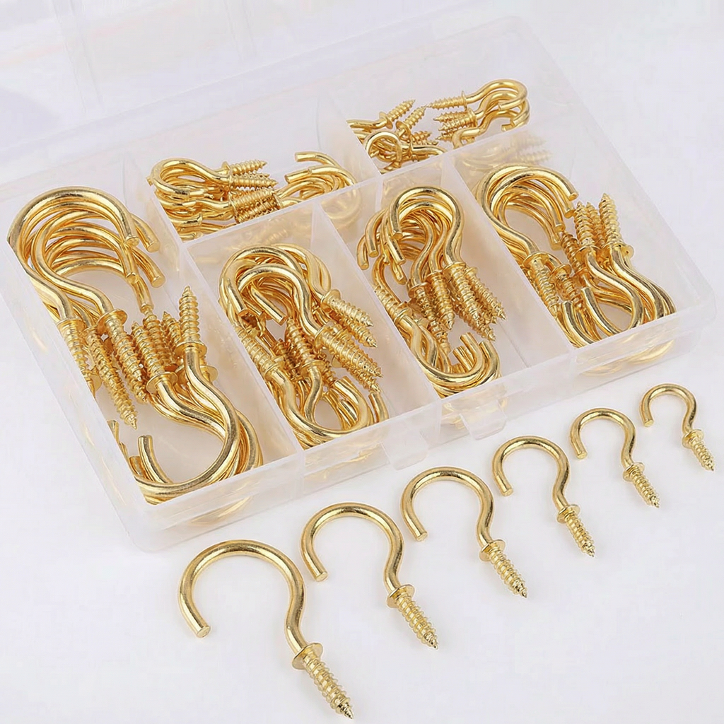 Multi-Size Metal Hook Kit (6 Sizes)