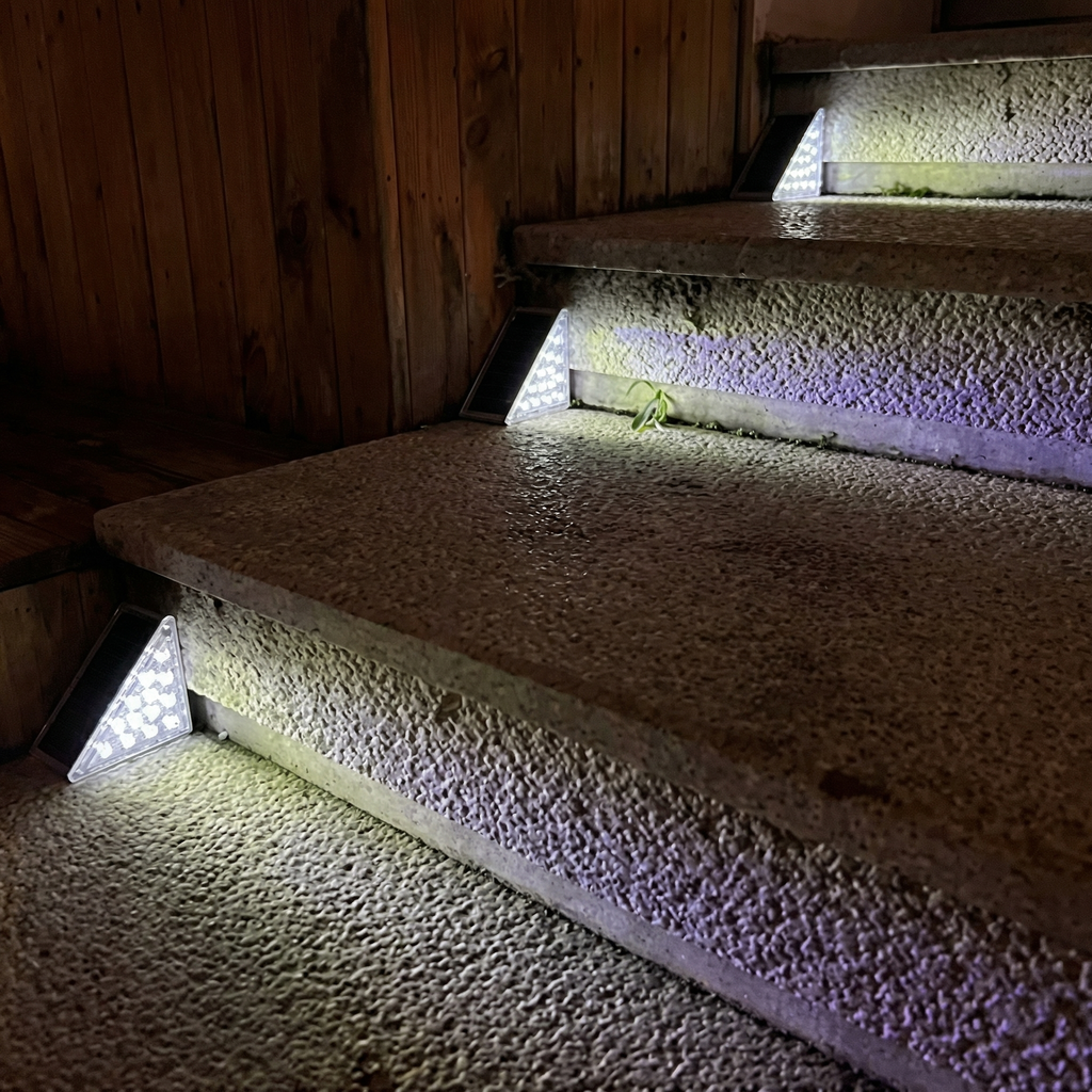 Solar LED Step Light