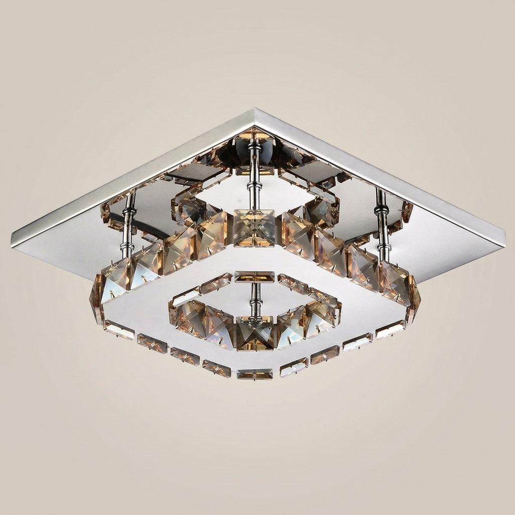 Modern LED Crystal Ceiling Light