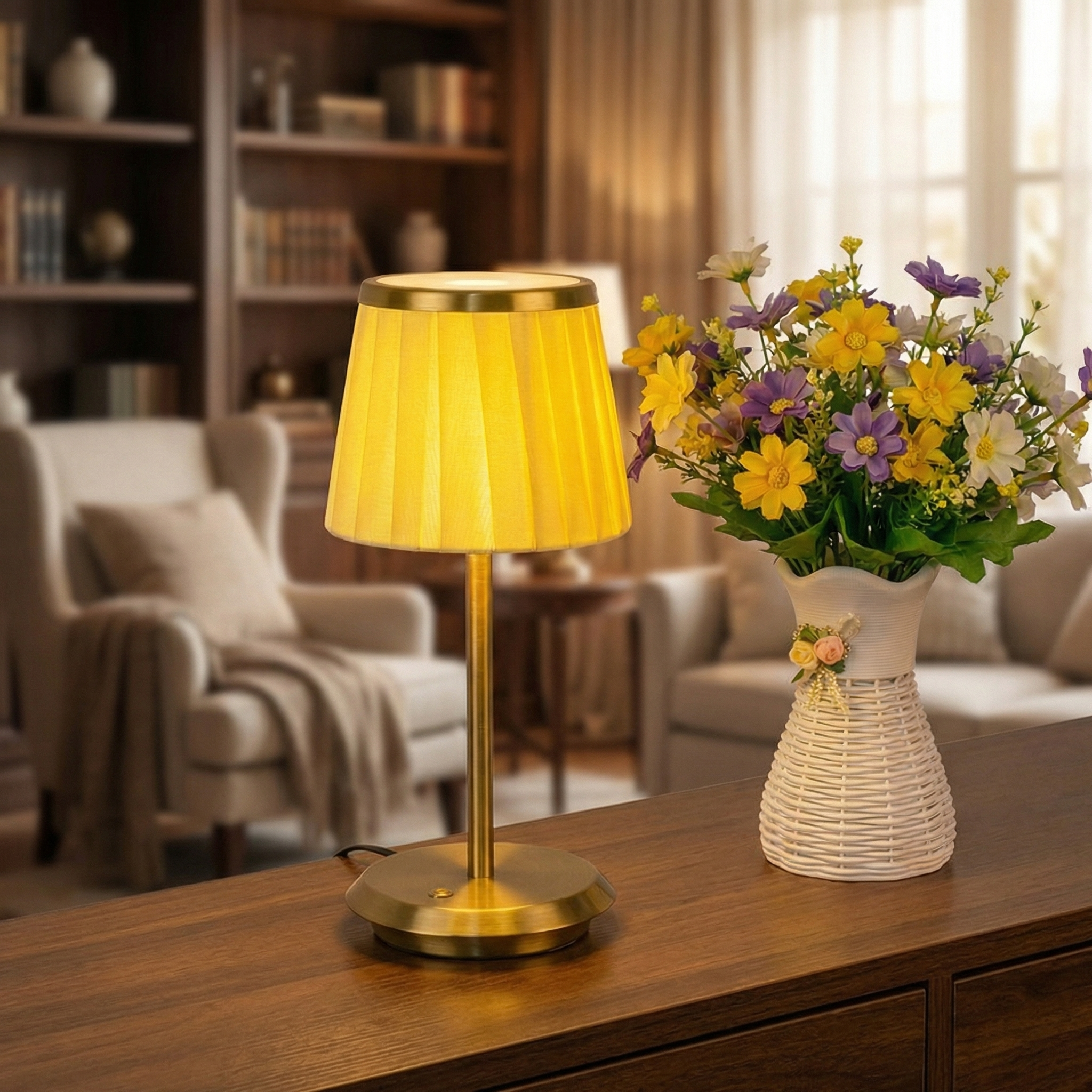 Rechargeable LED Bedside Lamp