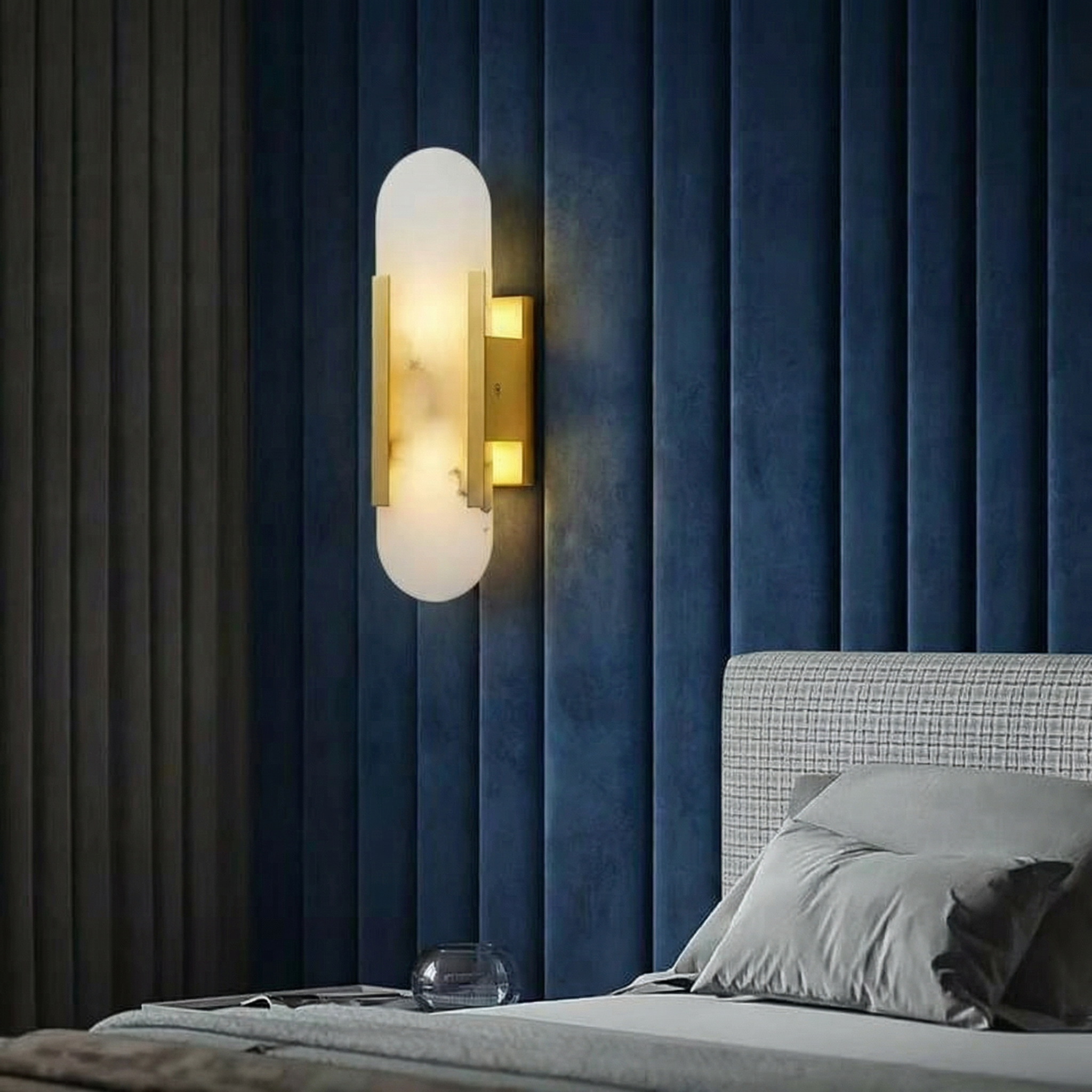 Modern Marble Wall Light