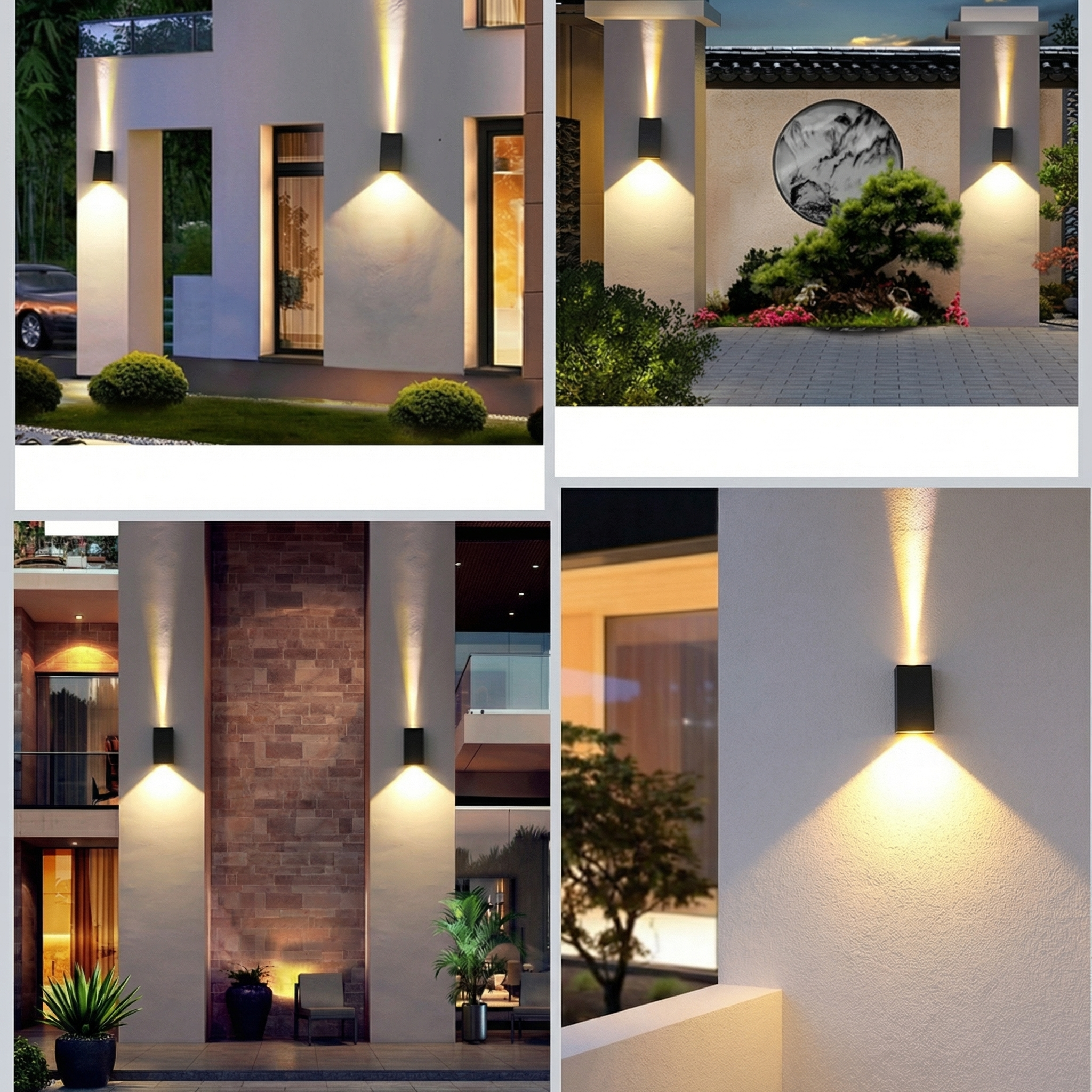 Solar LED Outdoor Wall Light