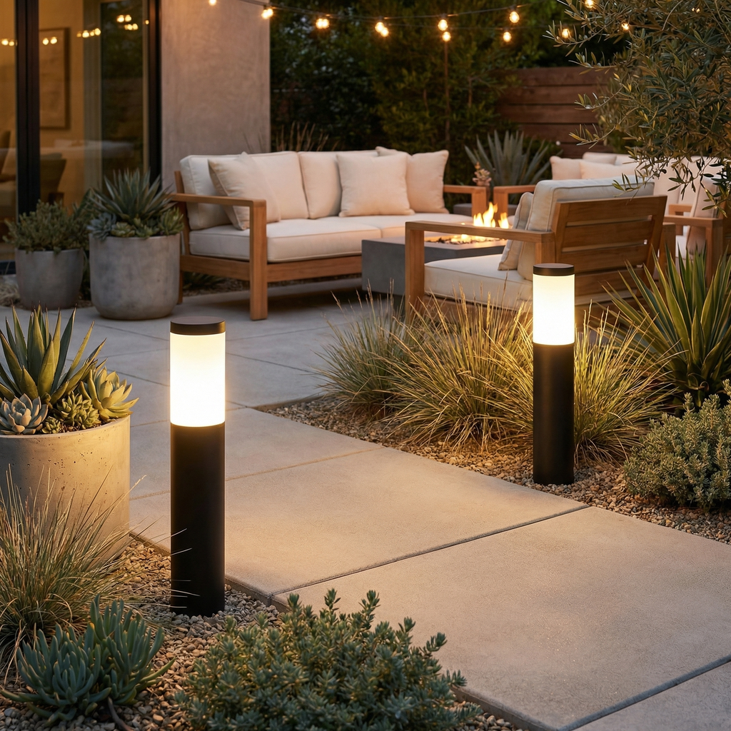 Solar LED Lawn Light – Waterproof Outdoor Garden Pathway Light