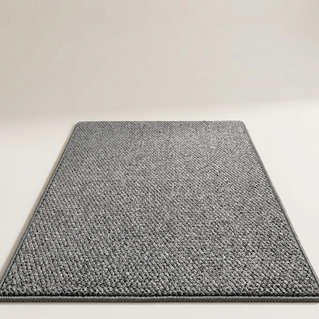 Non-Slip Bathroom Floor Mat – Imitation Sisal Rug, Washable Anti-Slip Door Mat