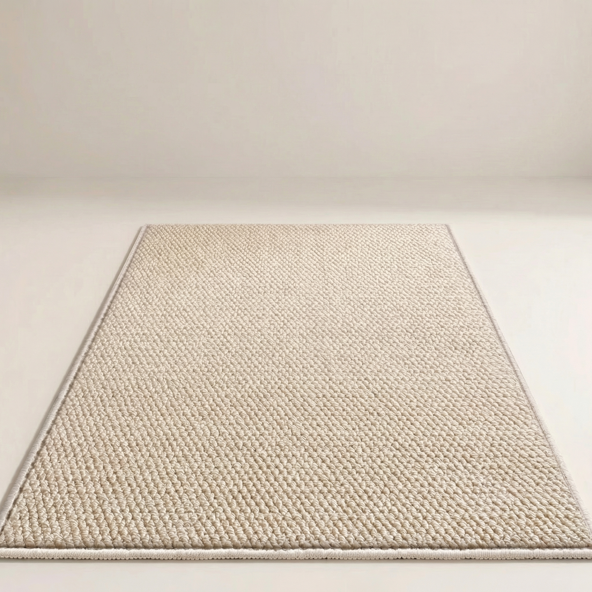 Non-Slip Bathroom Floor Mat – Imitation Sisal Rug, Washable Anti-Slip Door Mat