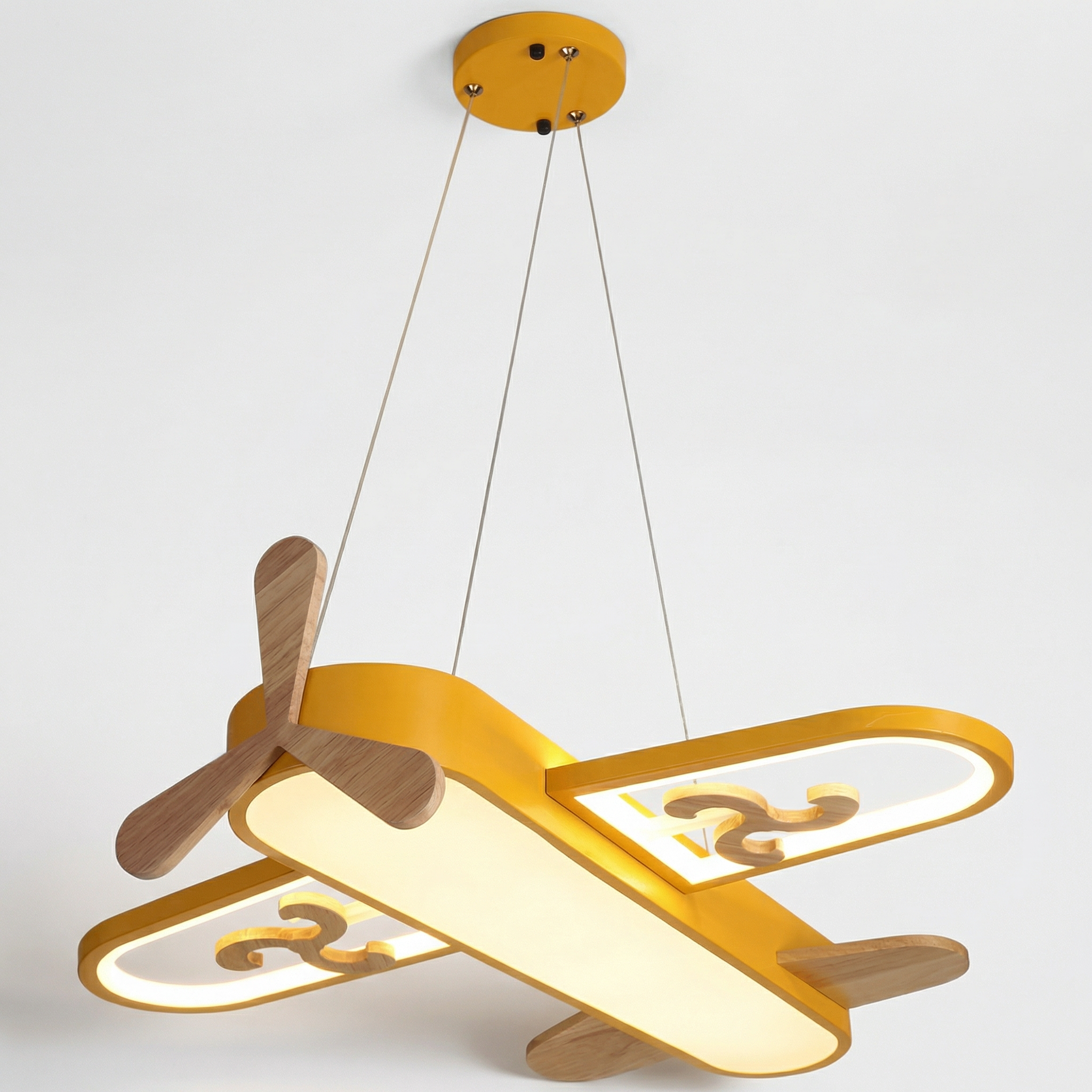 Kids Airplane LED Pendant Light