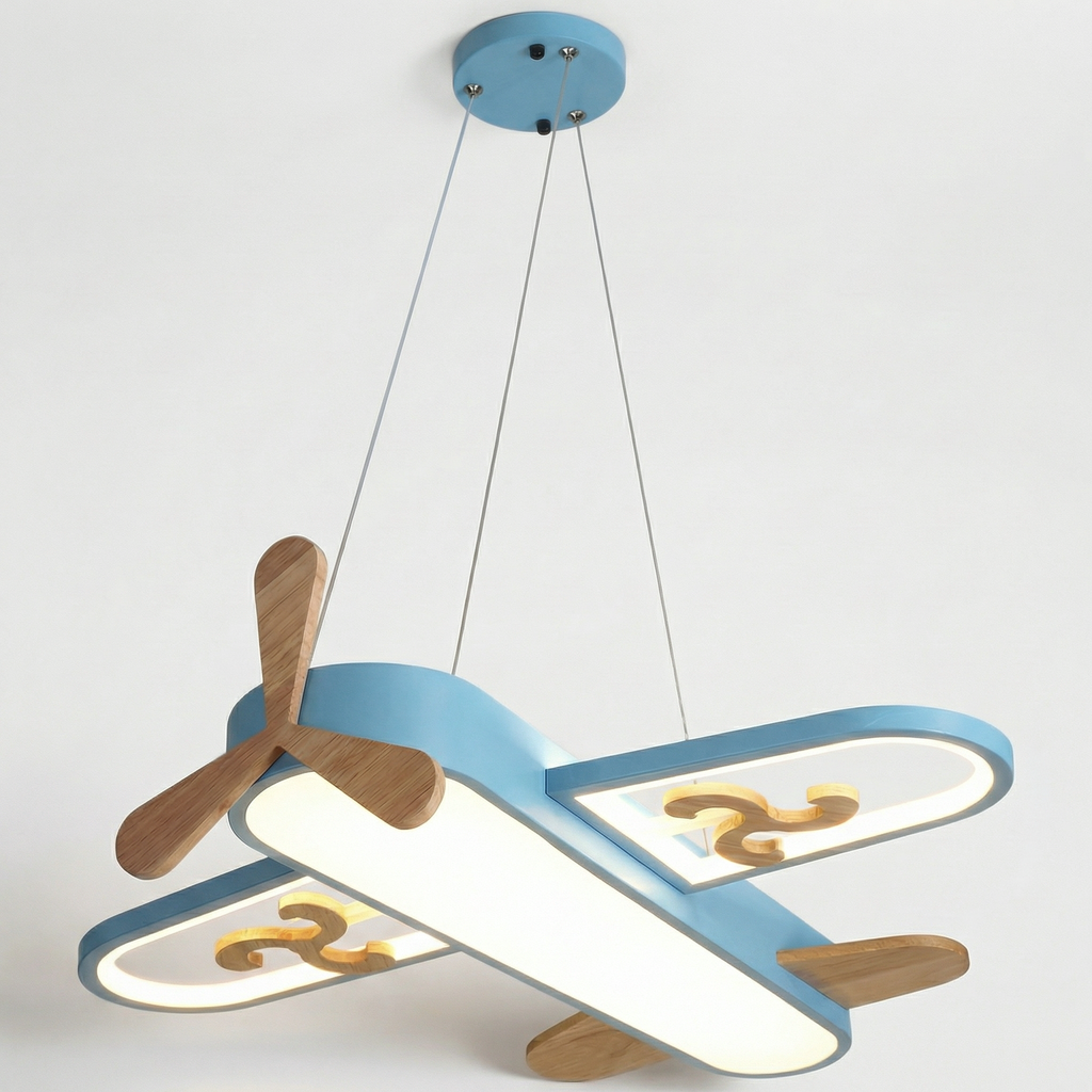 Kids Airplane LED Pendant Light