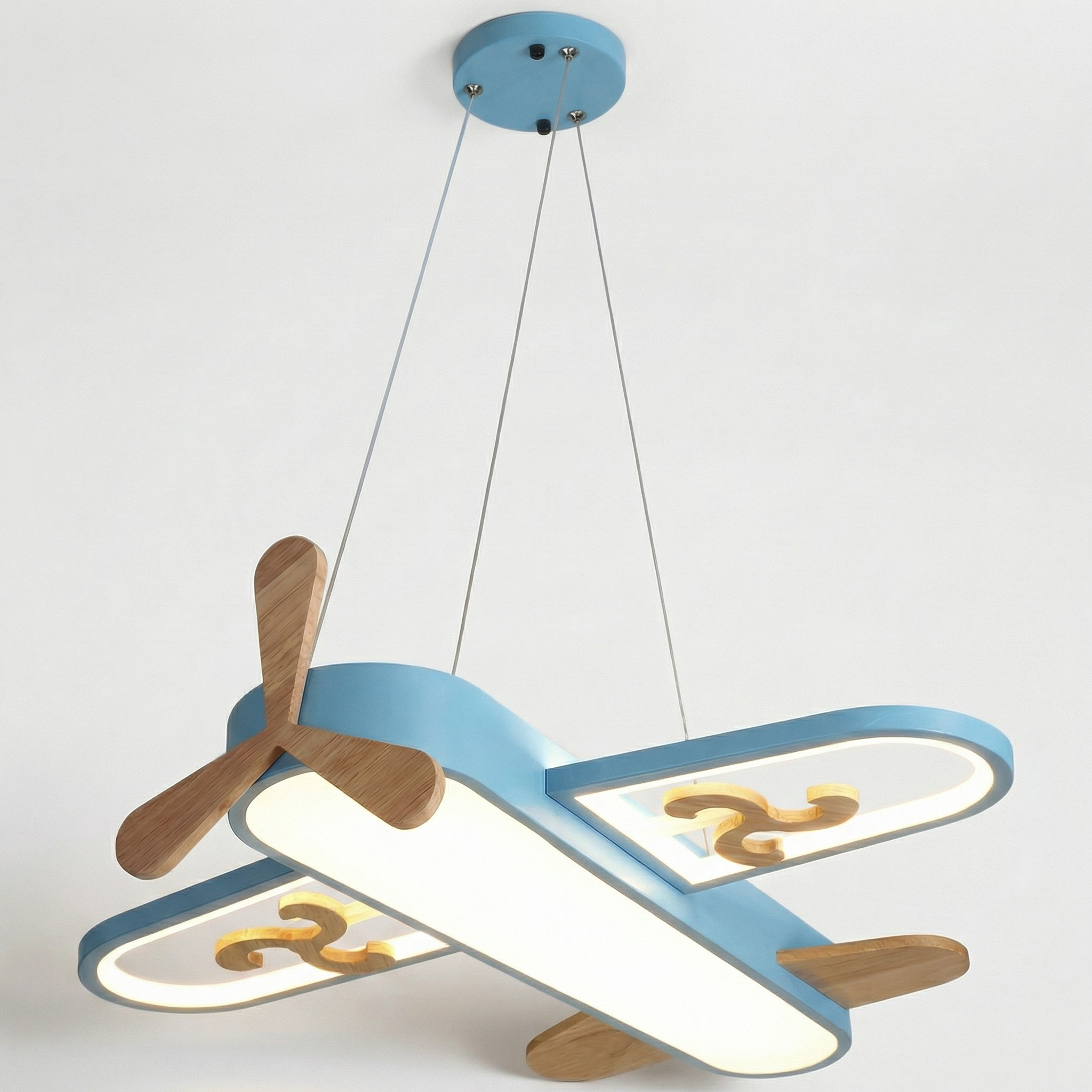 Kids Airplane LED Pendant Light