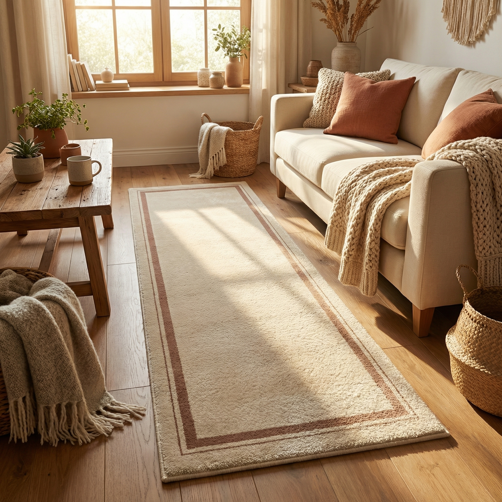 Luxury Faux Cashmere Area Rug