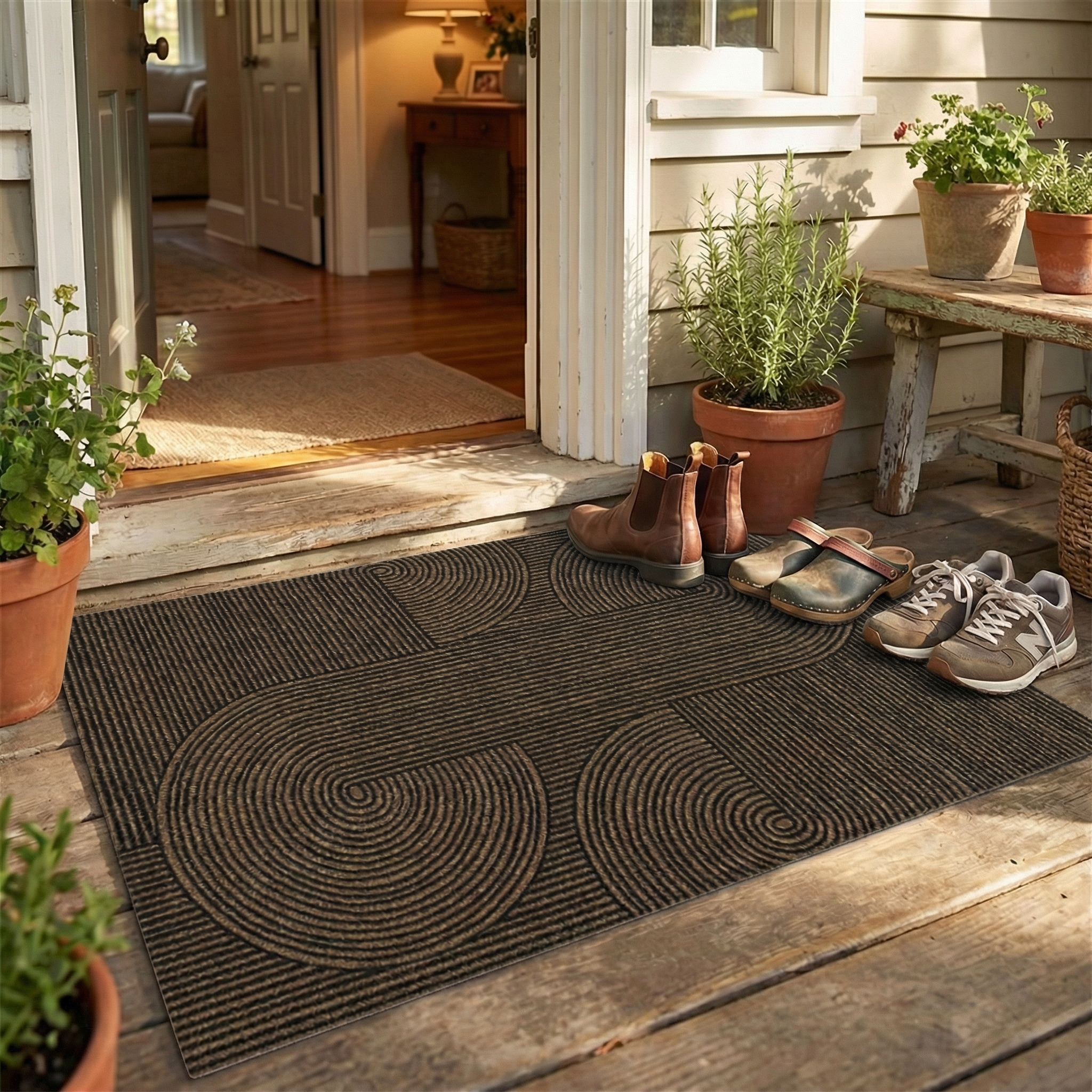 Silk Loop Door Mat – Non-Slip Entryway