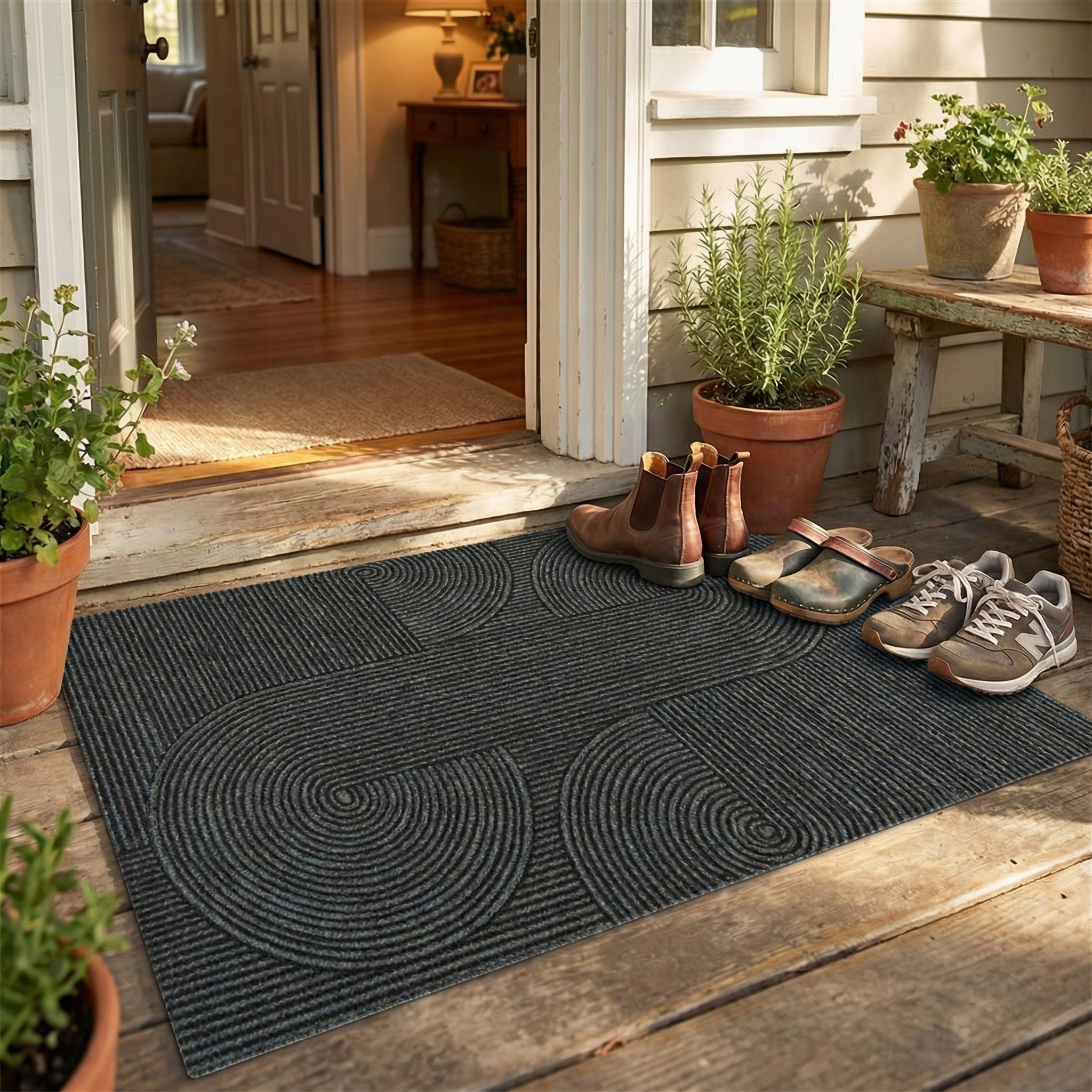 Silk Loop Door Mat – Non-Slip Entryway