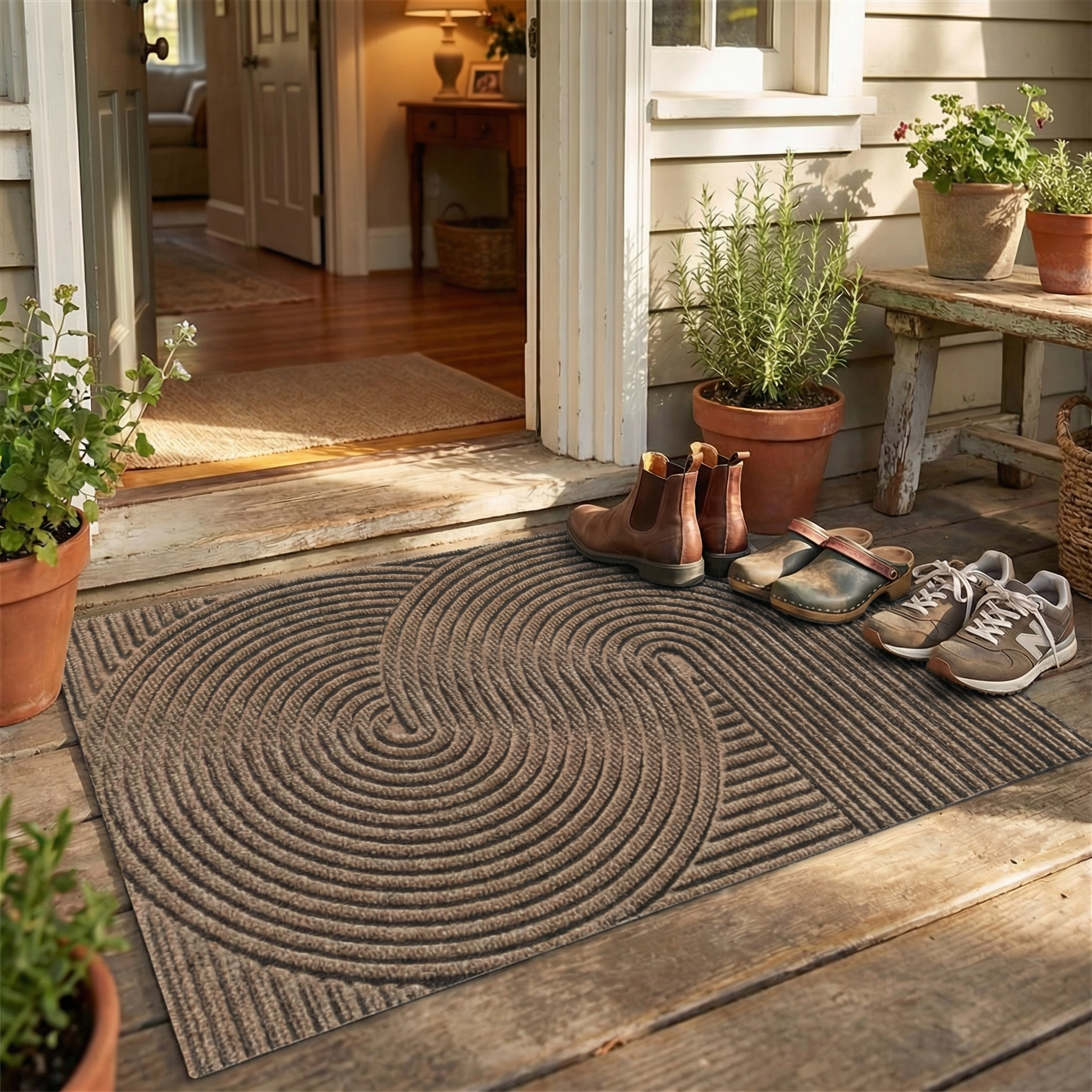 Silk Loop Door Mat – Non-Slip Entryway