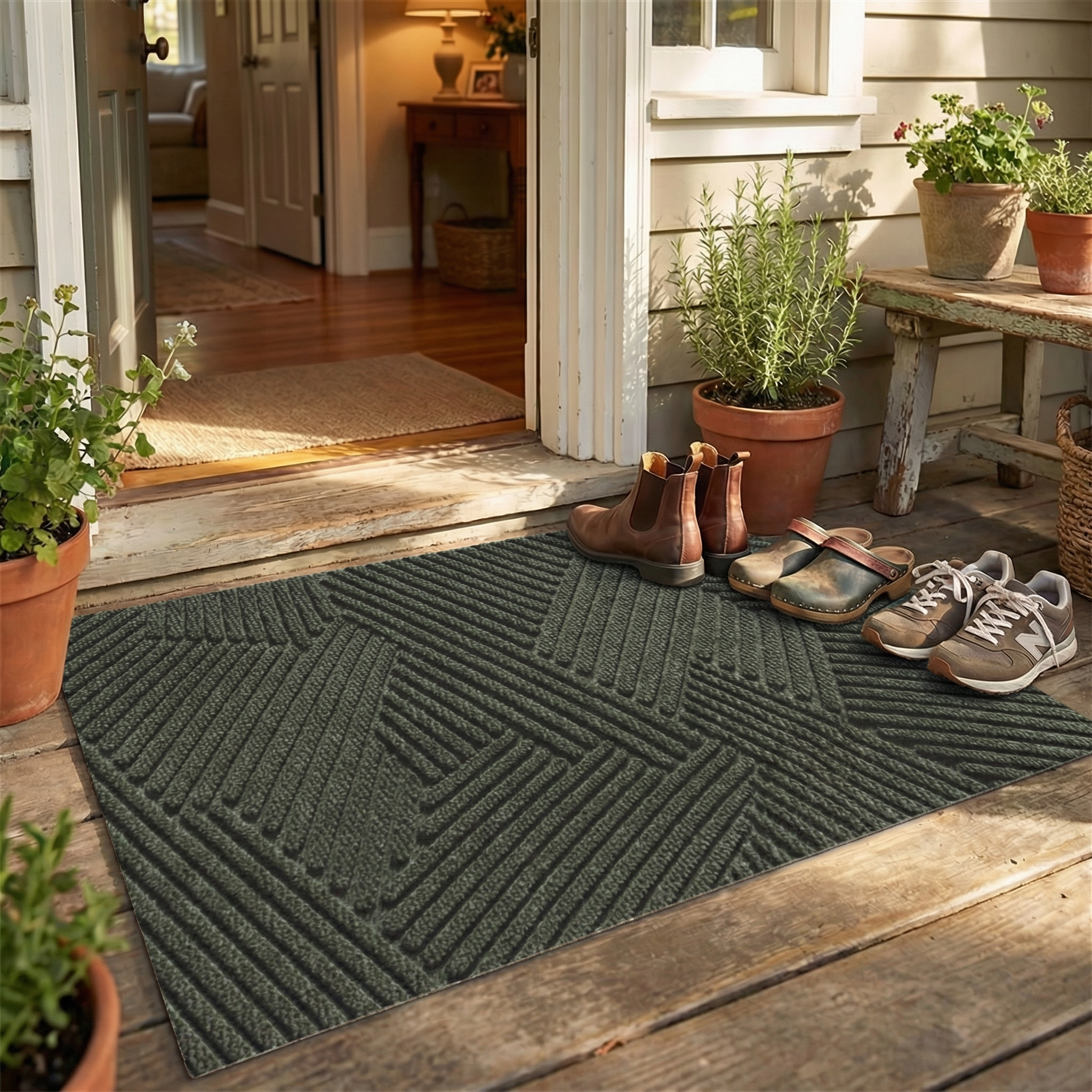 Silk Loop Door Mat – Non-Slip Entryway