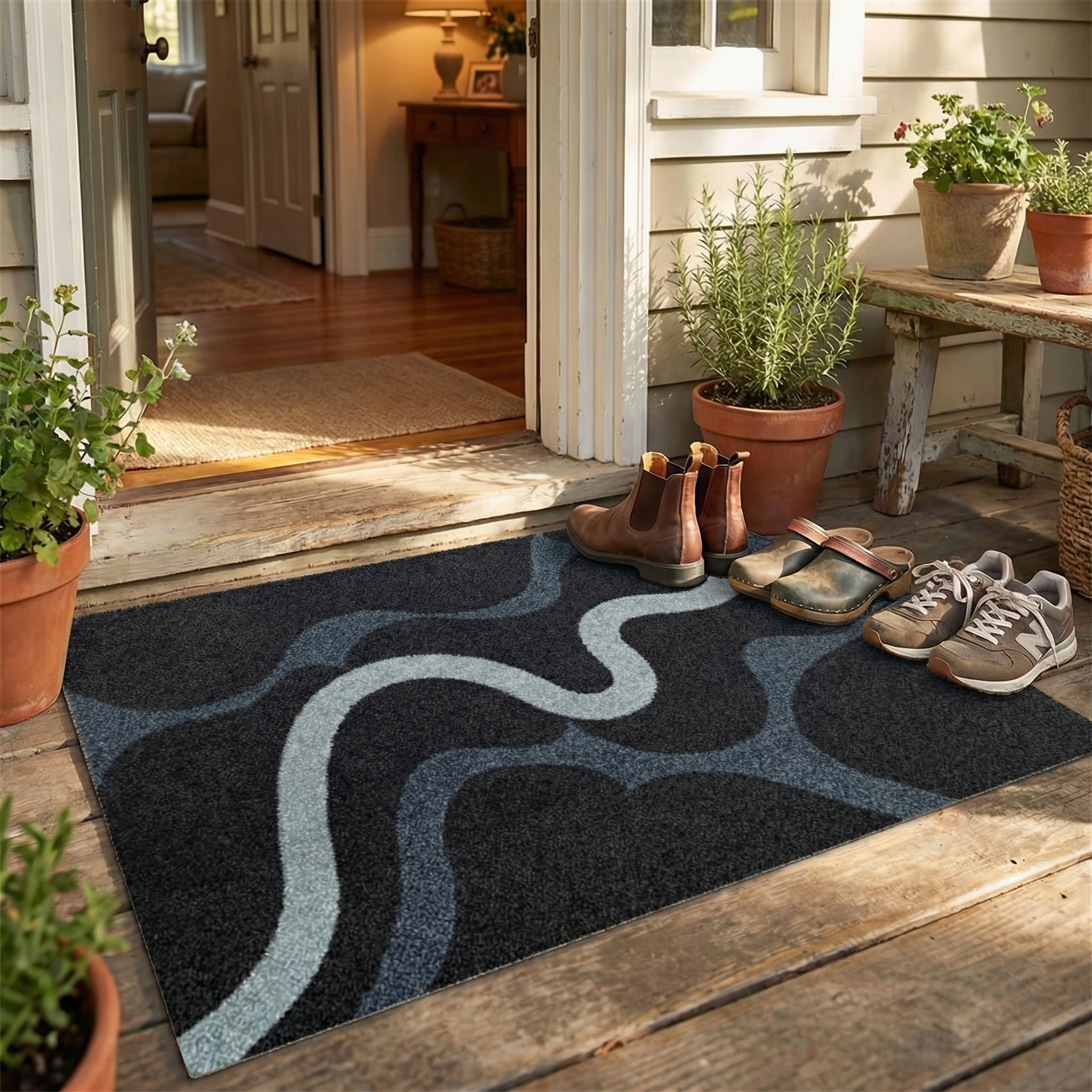 Silk Loop Door Mat – Non-Slip Entryway