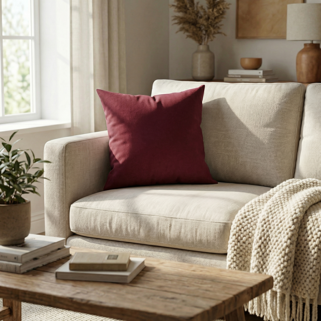 Checkered & Striped Cushion