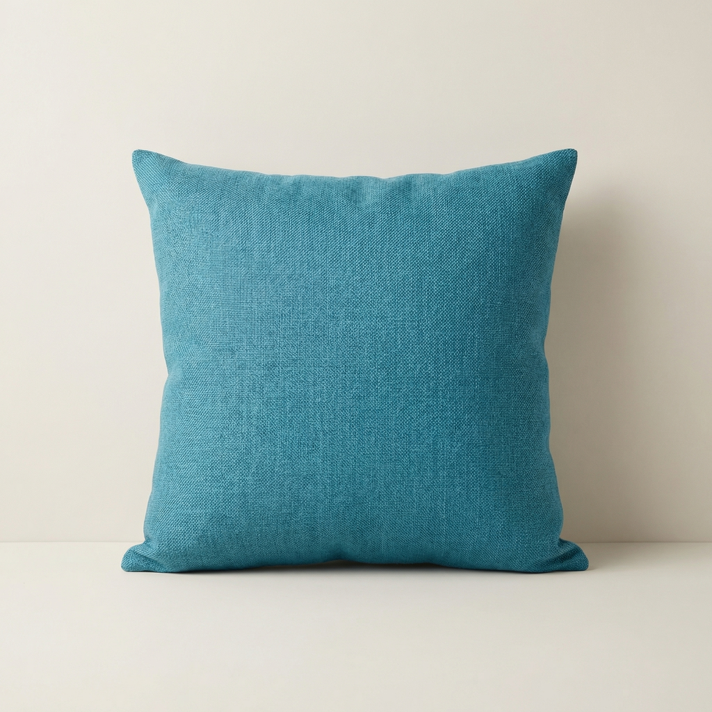 Solid Color Linen Cushion