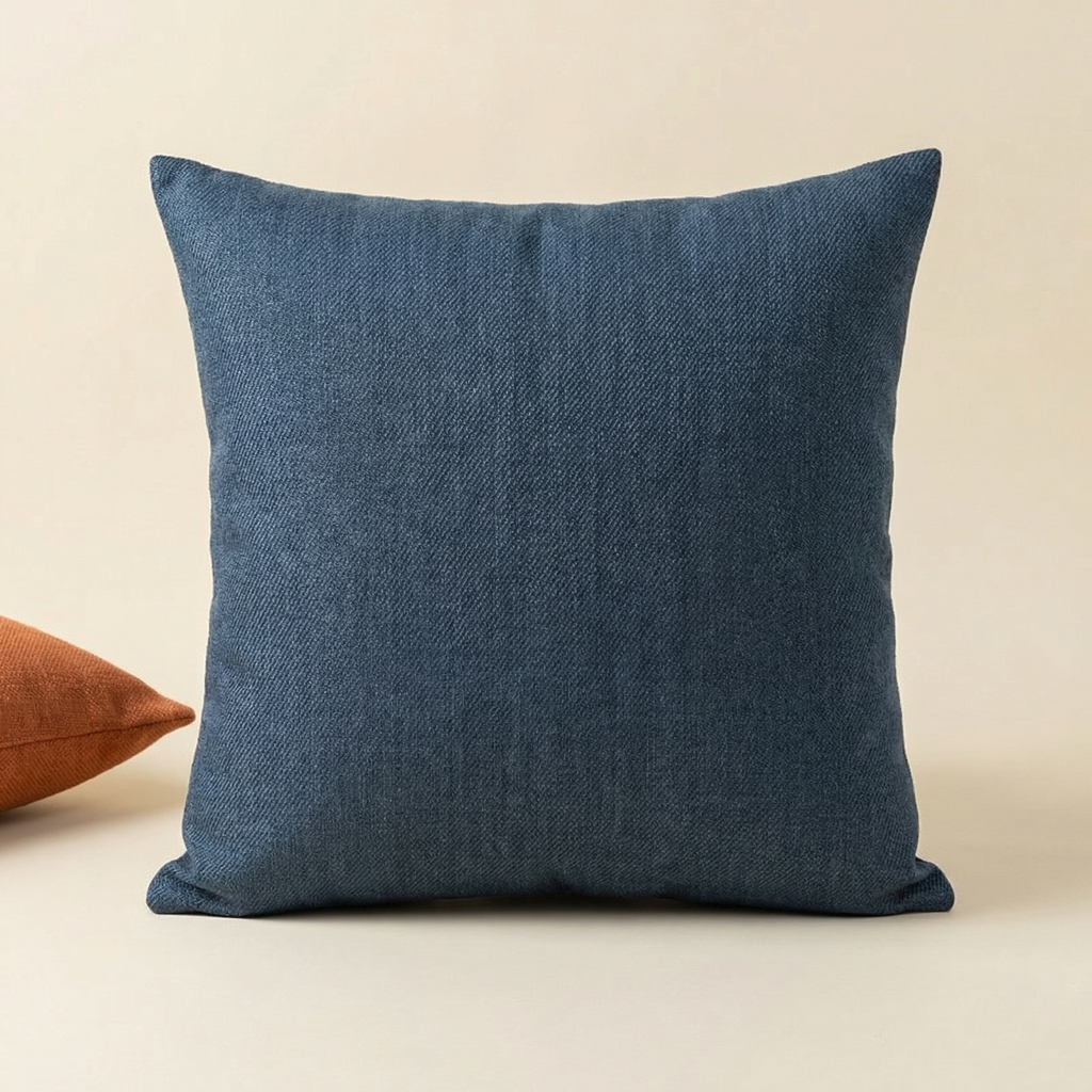 Solid Color Linen Cushion