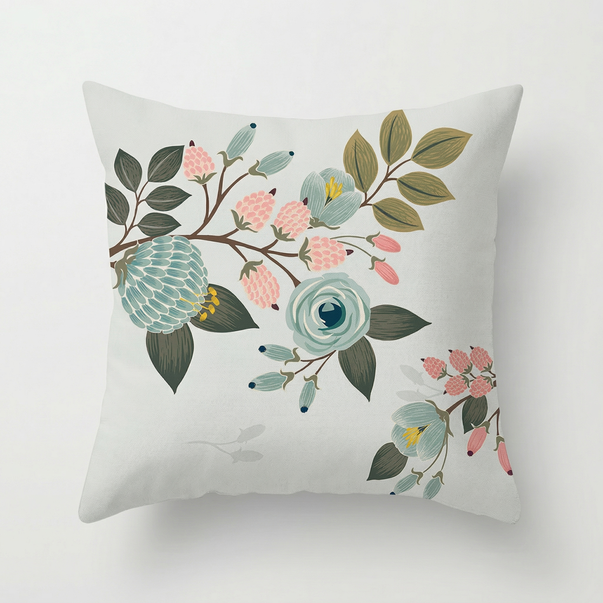 Scandinavian Botanical Cushion