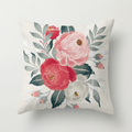 Elegant Decorative Flower Cushion