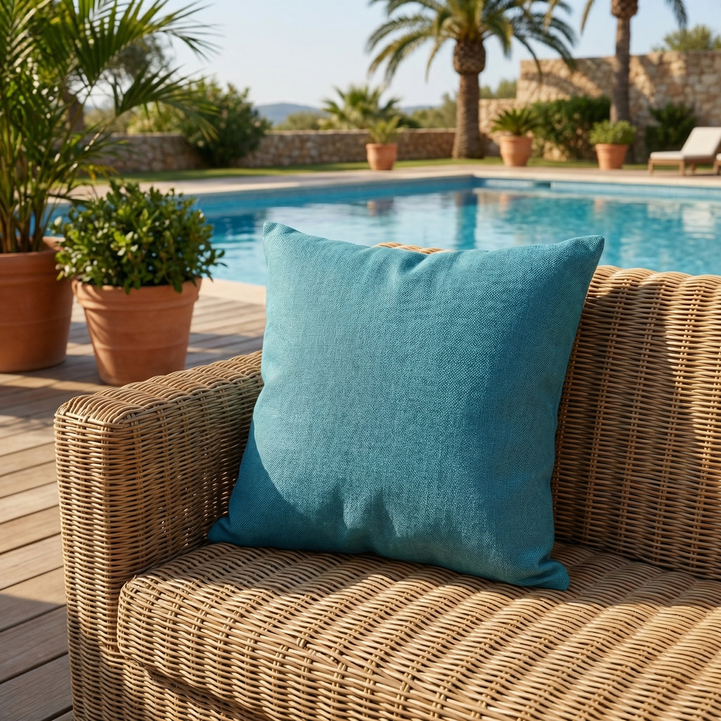 Solid Color Linen Cushion