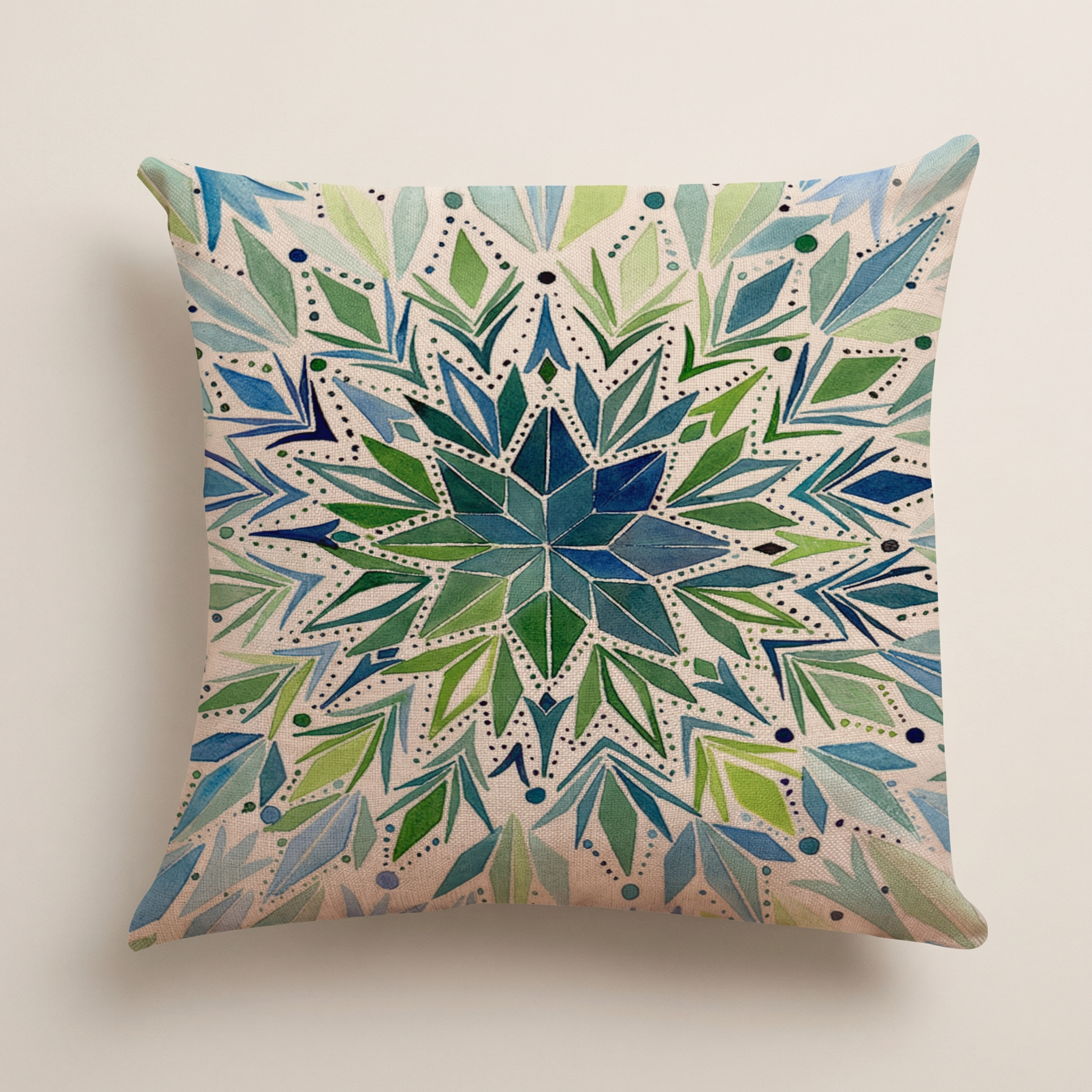 Geometric Pattern Cushion Modern Decorative Throw Pillow
