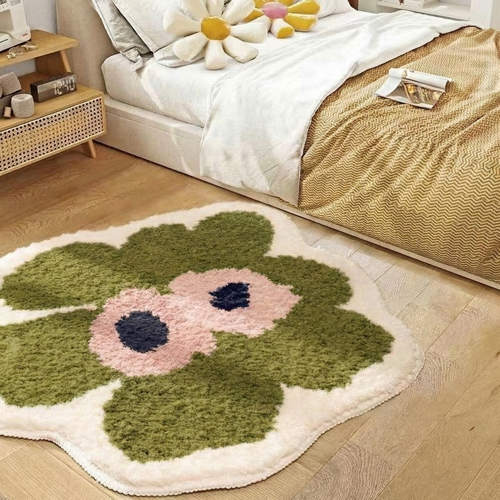 Sunflower Shape Rug