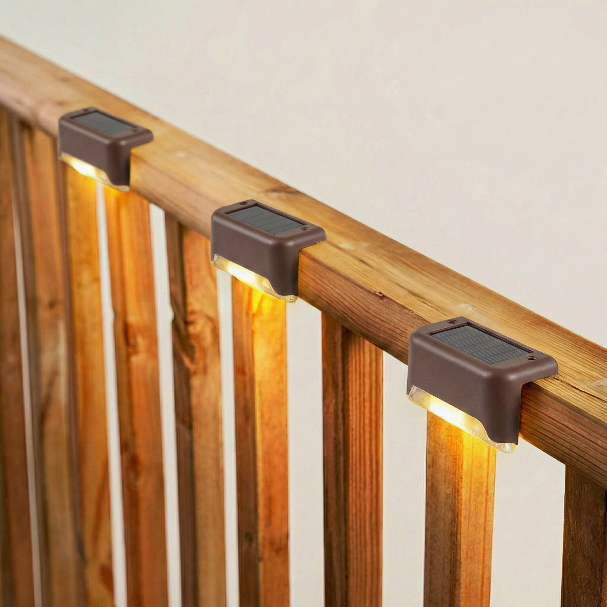 Dusk to Dawn Solar Deck Lighting