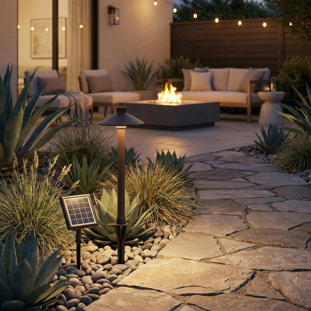 Solar Mushroom Garden Lights