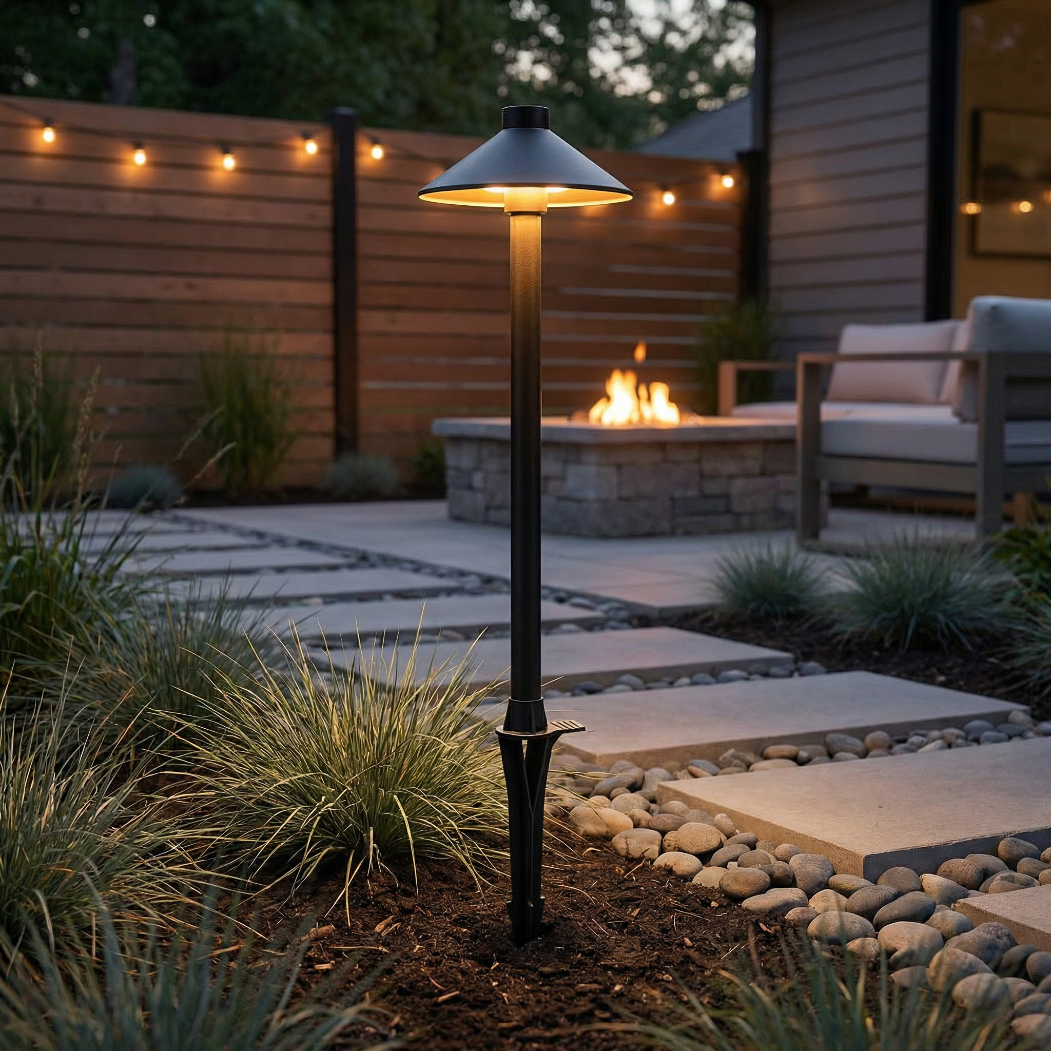 Solar Mushroom Garden Lights