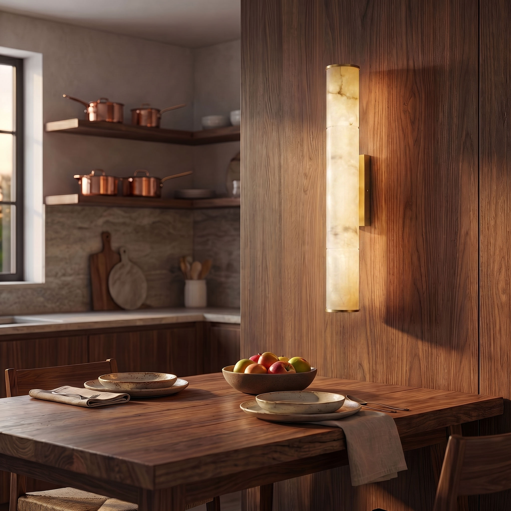 Luxury Marble Wall Light Modern LED Wall Lamp for Living Room & Bedroom