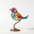 Colorful Acrylic Bird Ornament