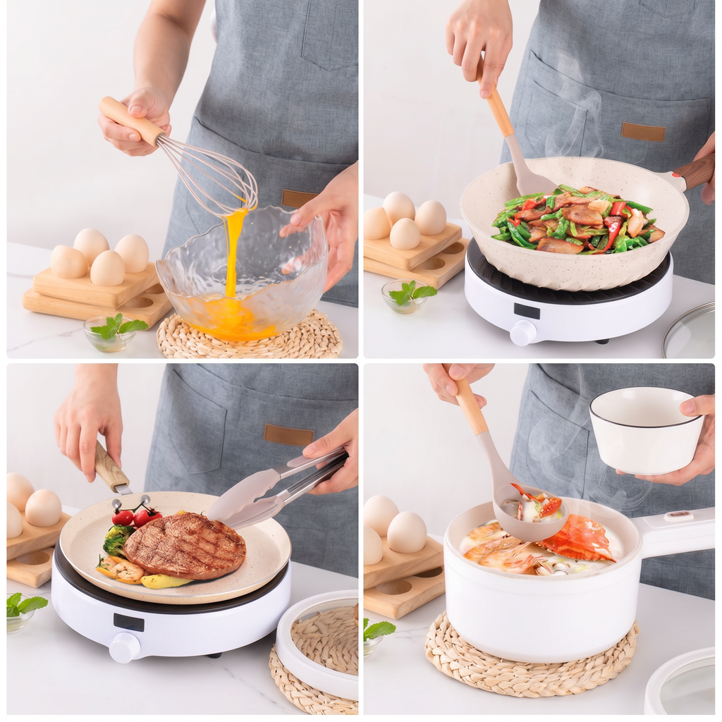 Silicone Kitchen Utensil Set