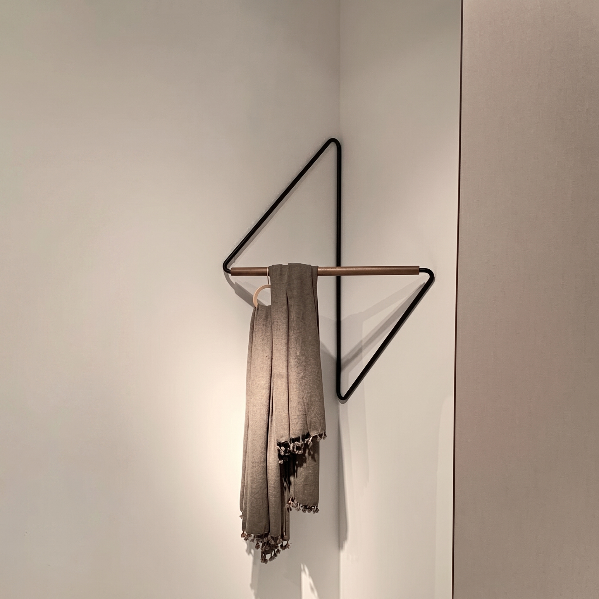 Nordic Corner Wall Clothes Hanger