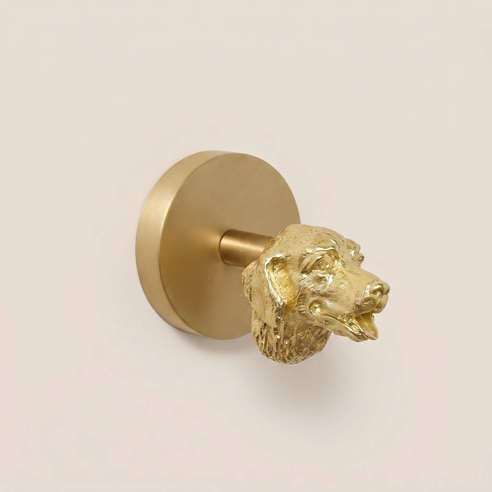 Brass Wall Hook Punch-Free European Style