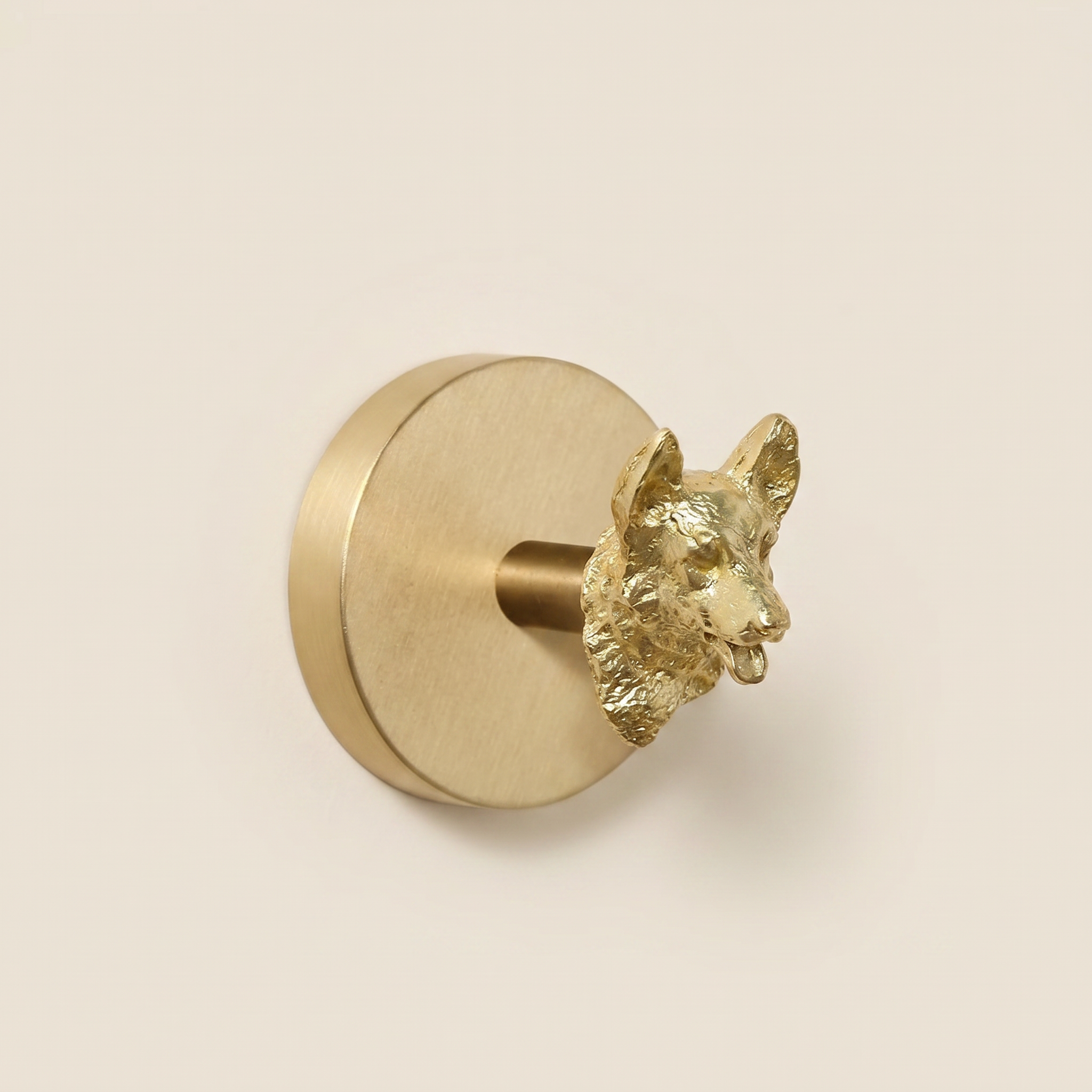 Brass Wall Hook Punch-Free European Style