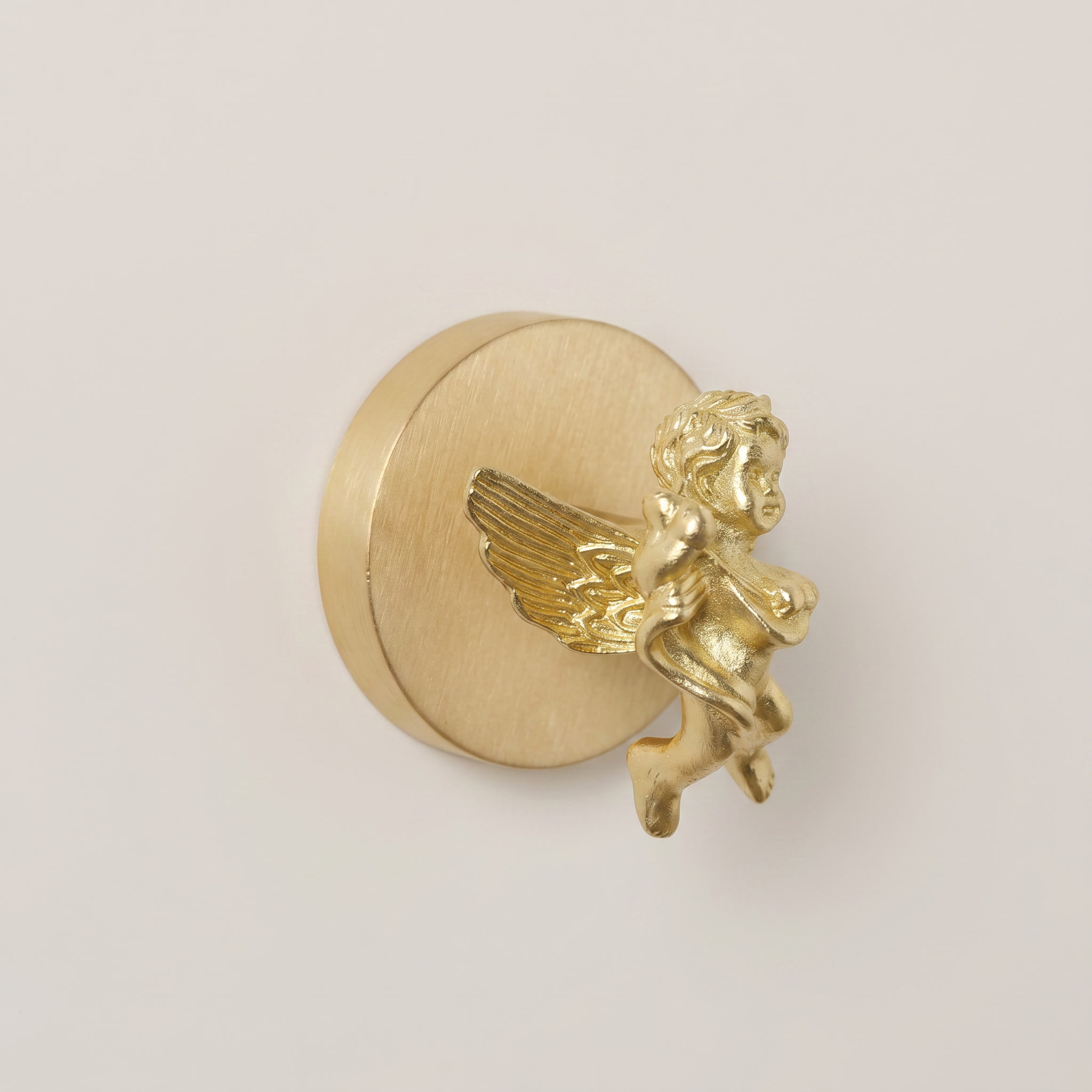 Brass Wall Hook Punch-Free European Style