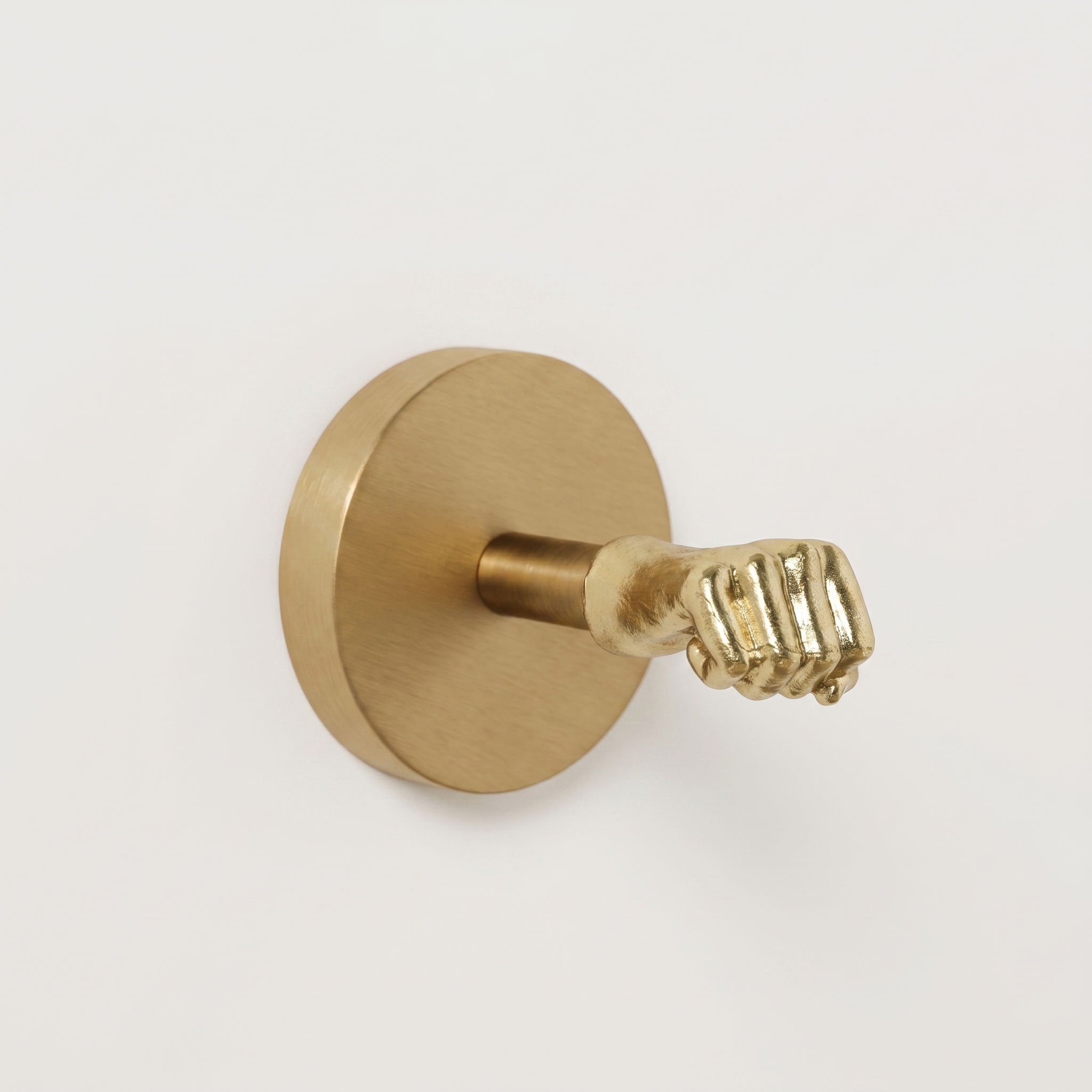 Brass Wall Hook Punch-Free European Style