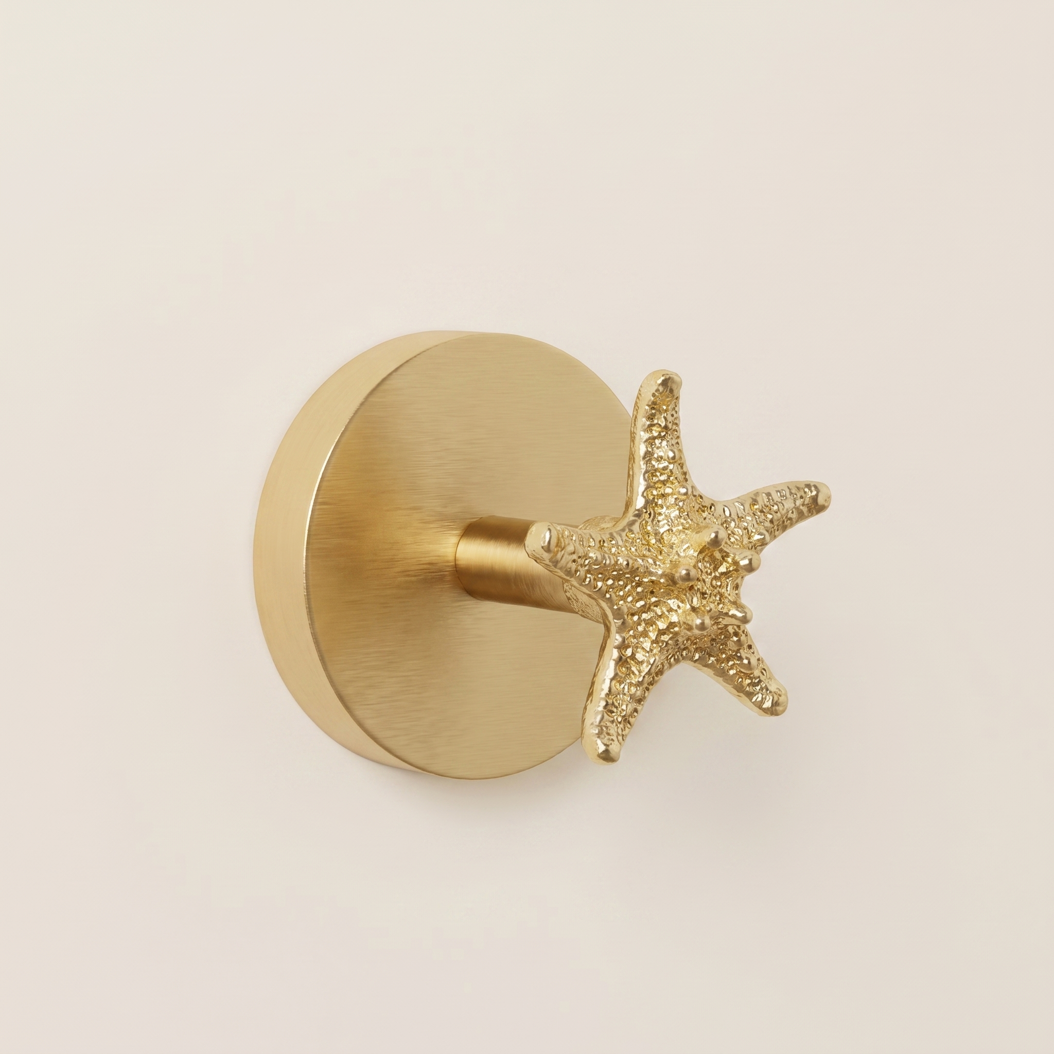 Brass Wall Hook Punch-Free European Style