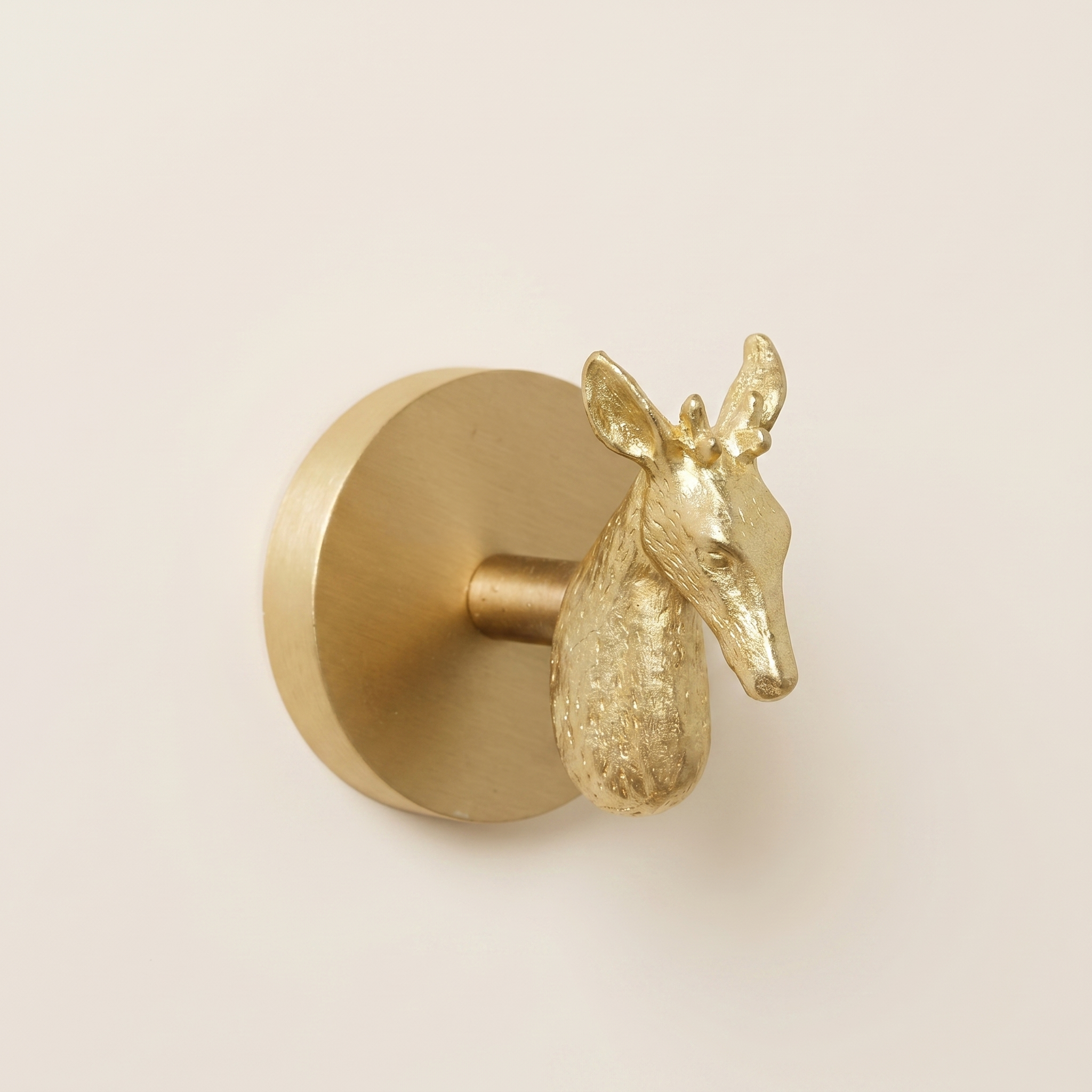 Brass Wall Hook Punch-Free European Style