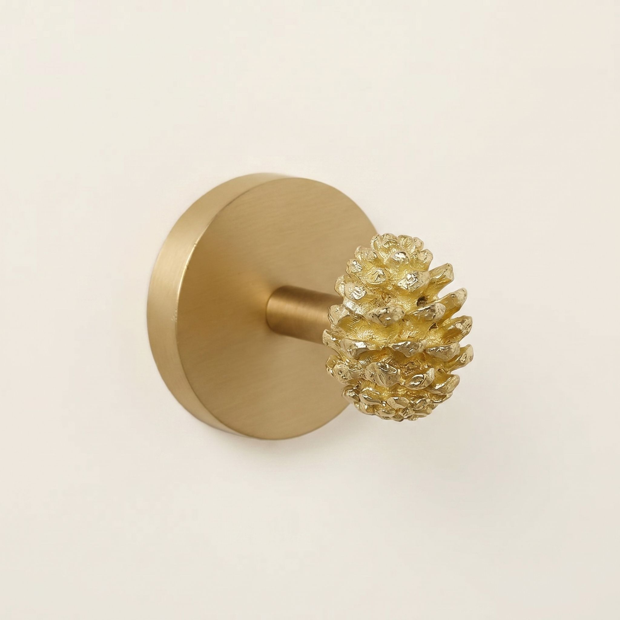 Brass Wall Hook Punch-Free European Style