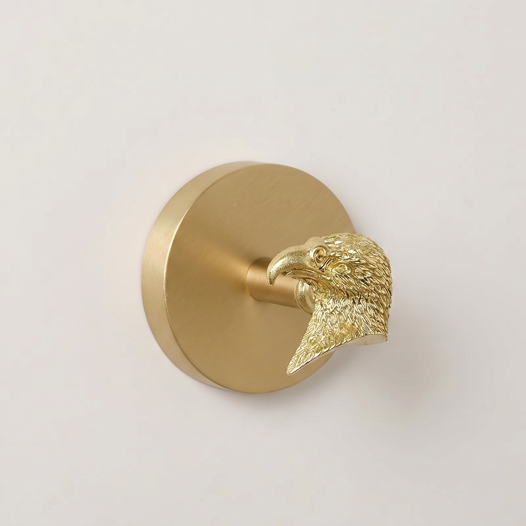 Brass Wall Hook Punch-Free European Style