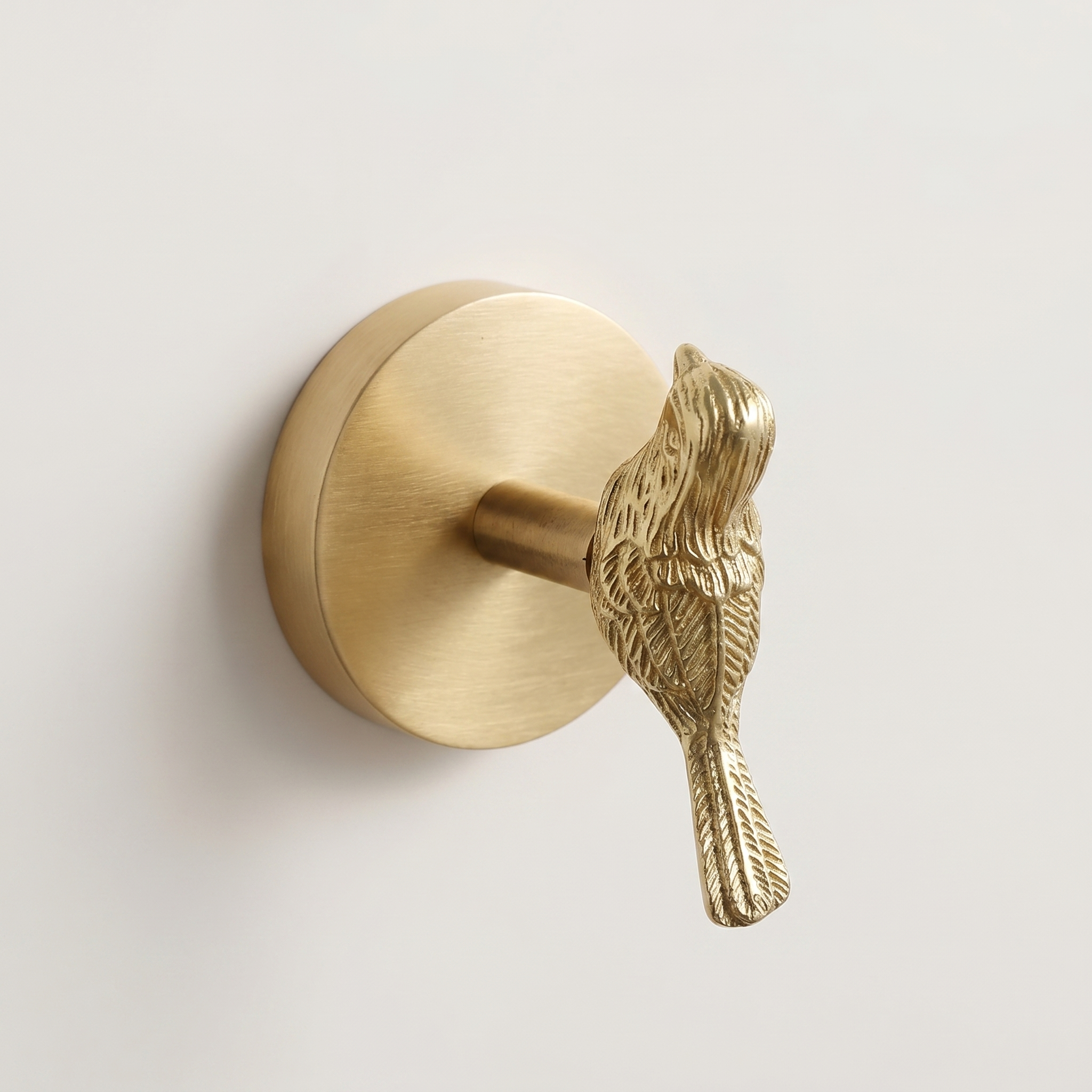 Brass Wall Hook Punch-Free European Style
