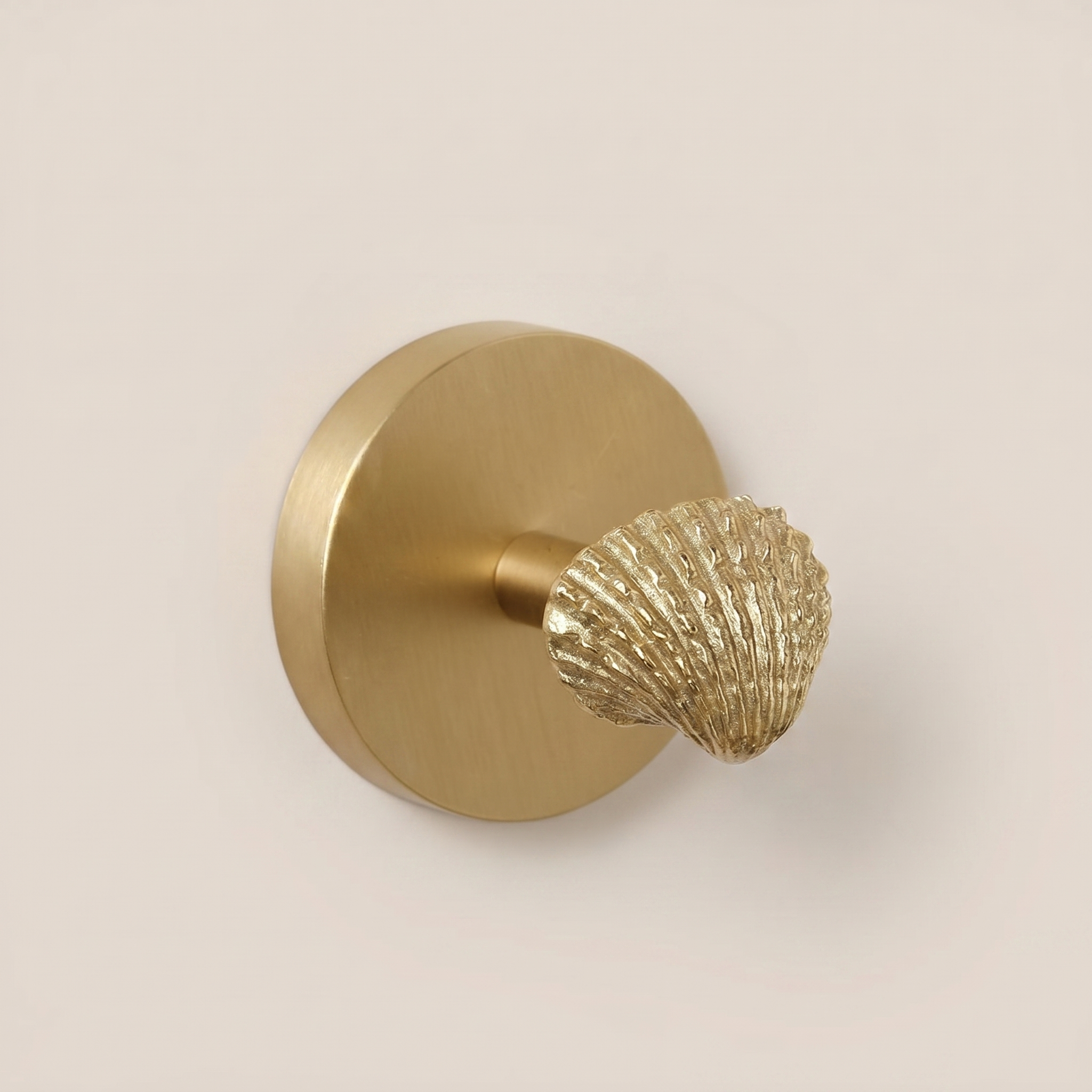 Brass Wall Hook Punch-Free European Style