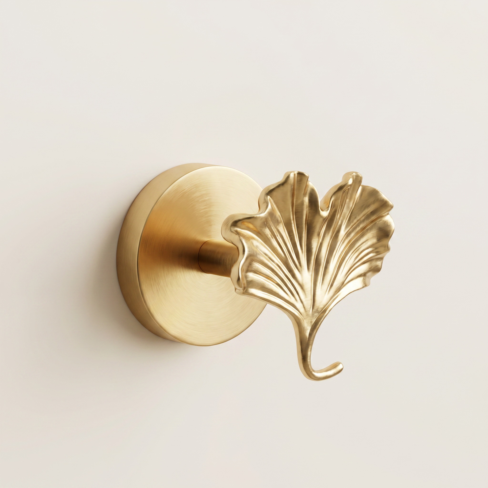 Brass Wall Hook Punch-Free European Style
