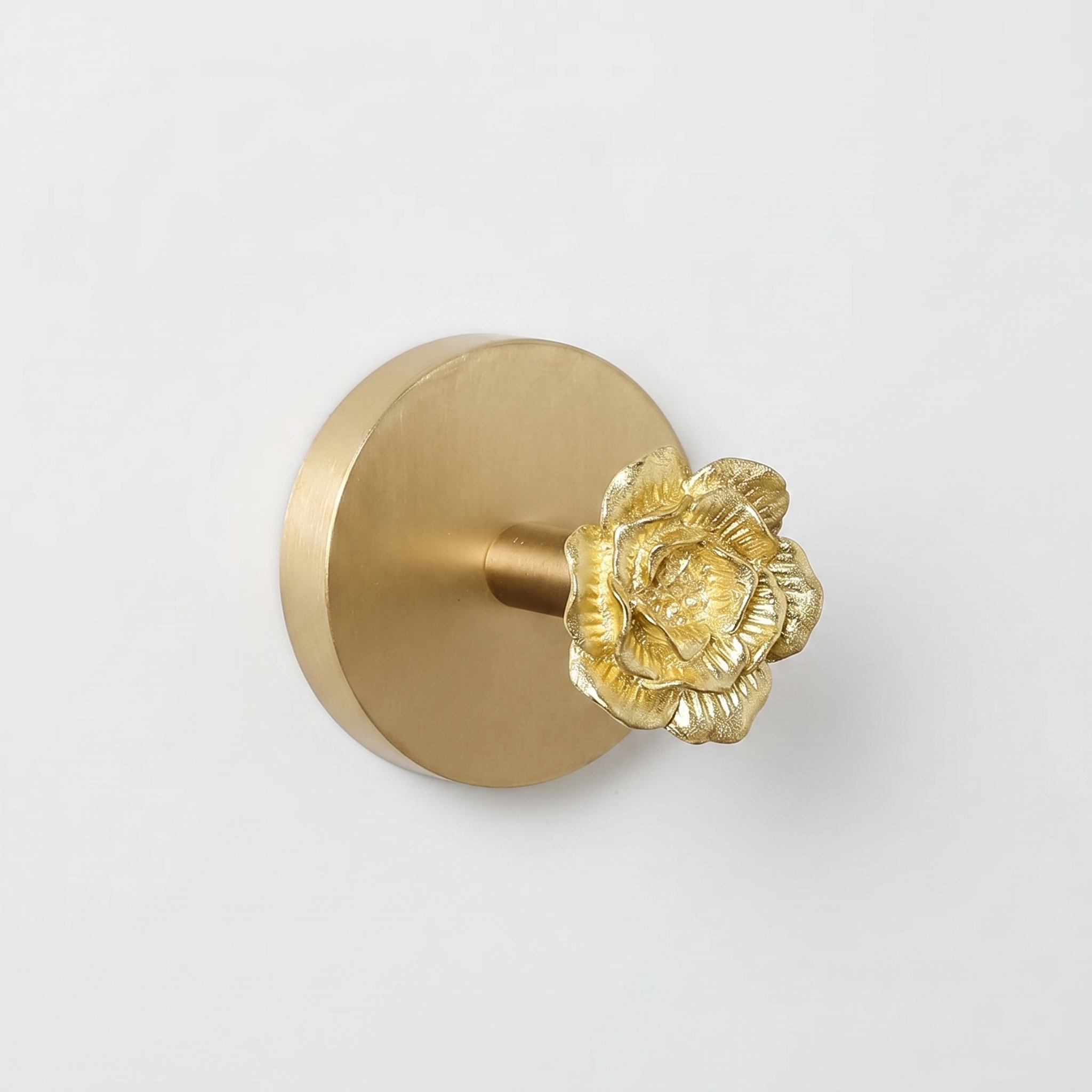 Brass Wall Hook Punch-Free European Style