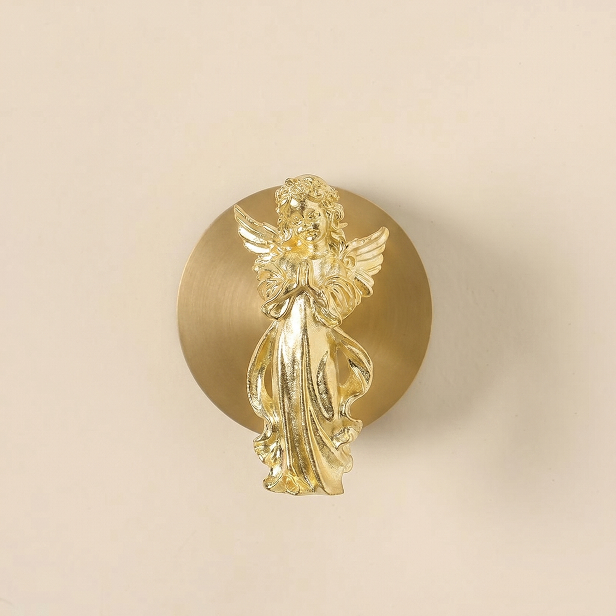 Brass Wall Hook Punch-Free European Style
