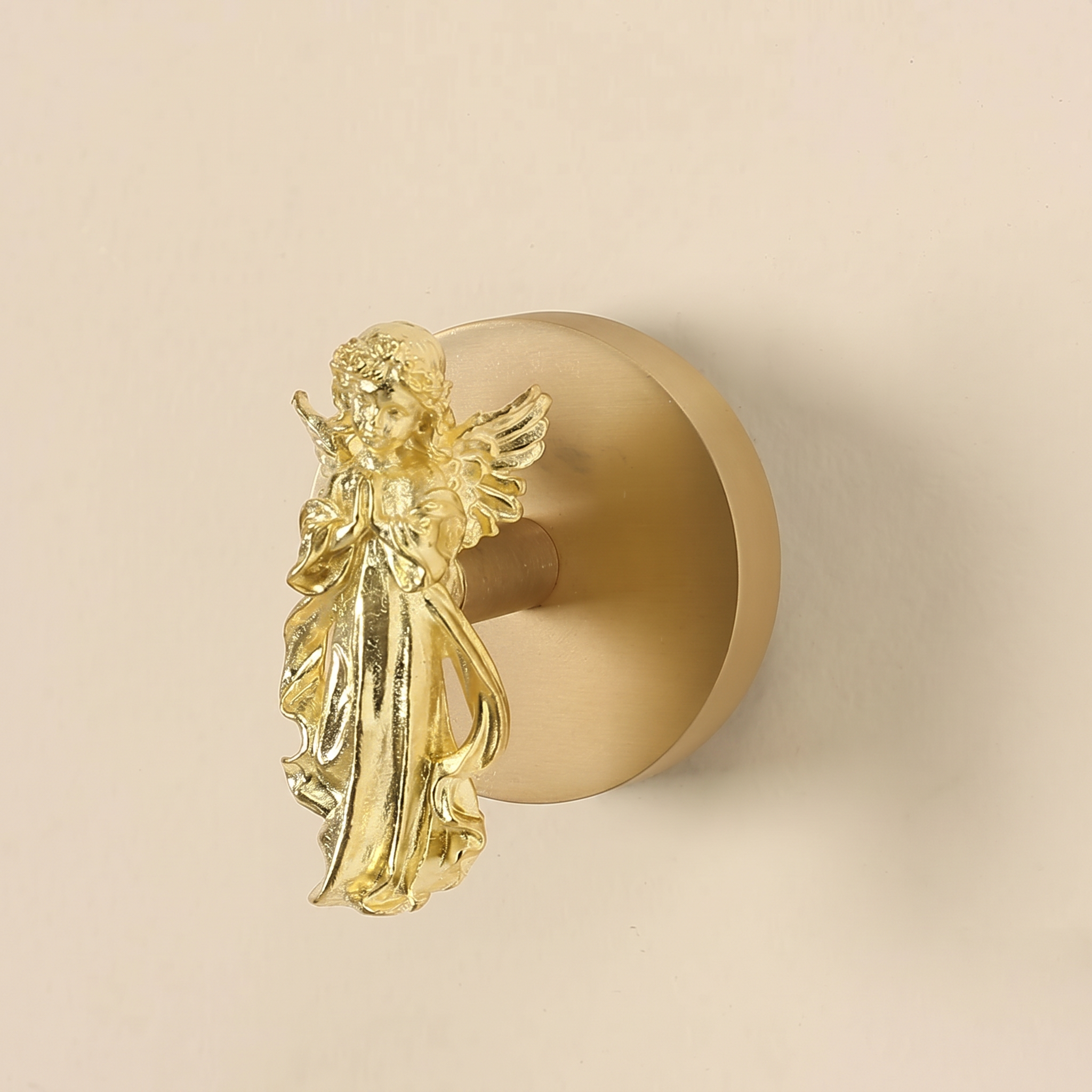 Brass Wall Hook Punch-Free European Style