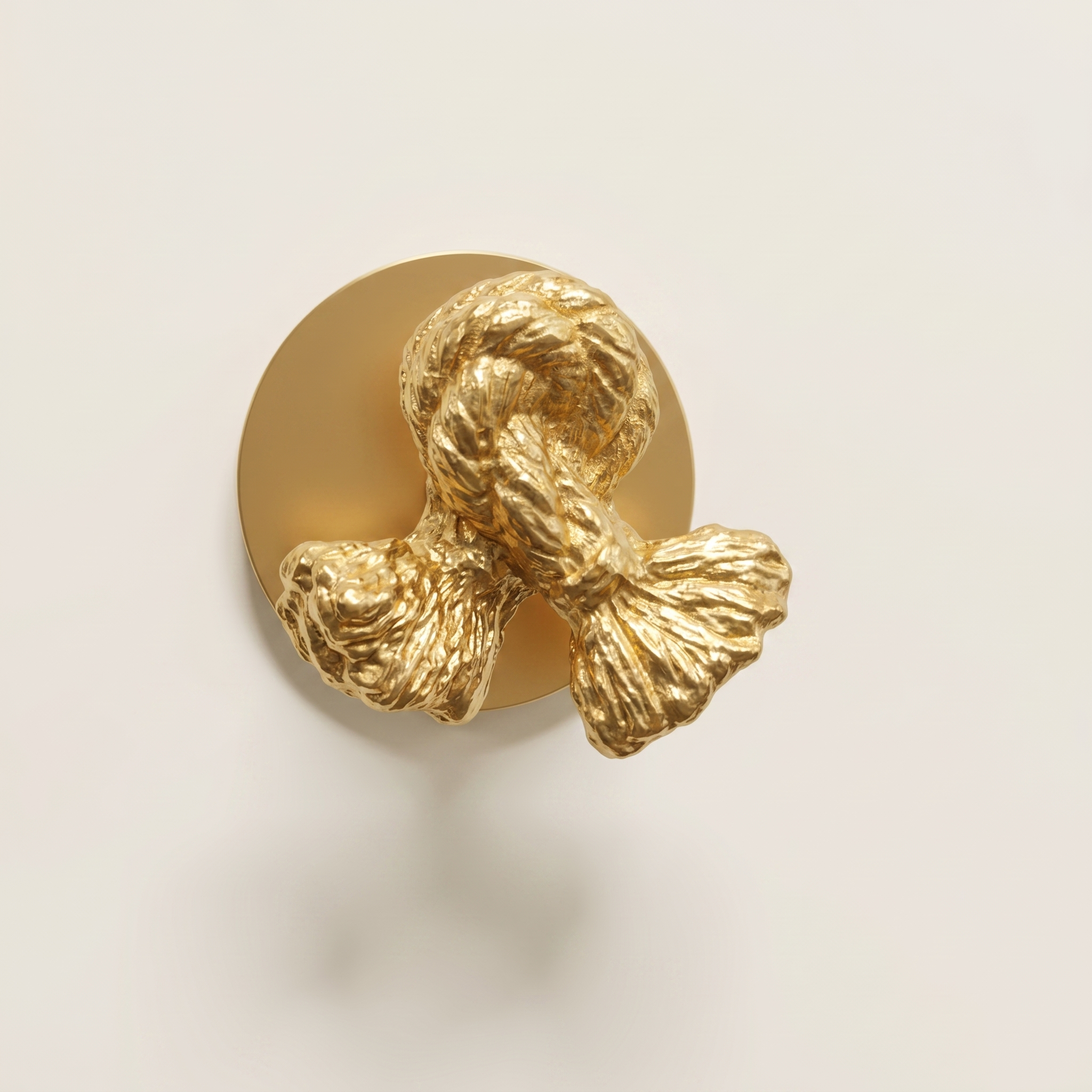 Brass Wall Hook Punch-Free European Style