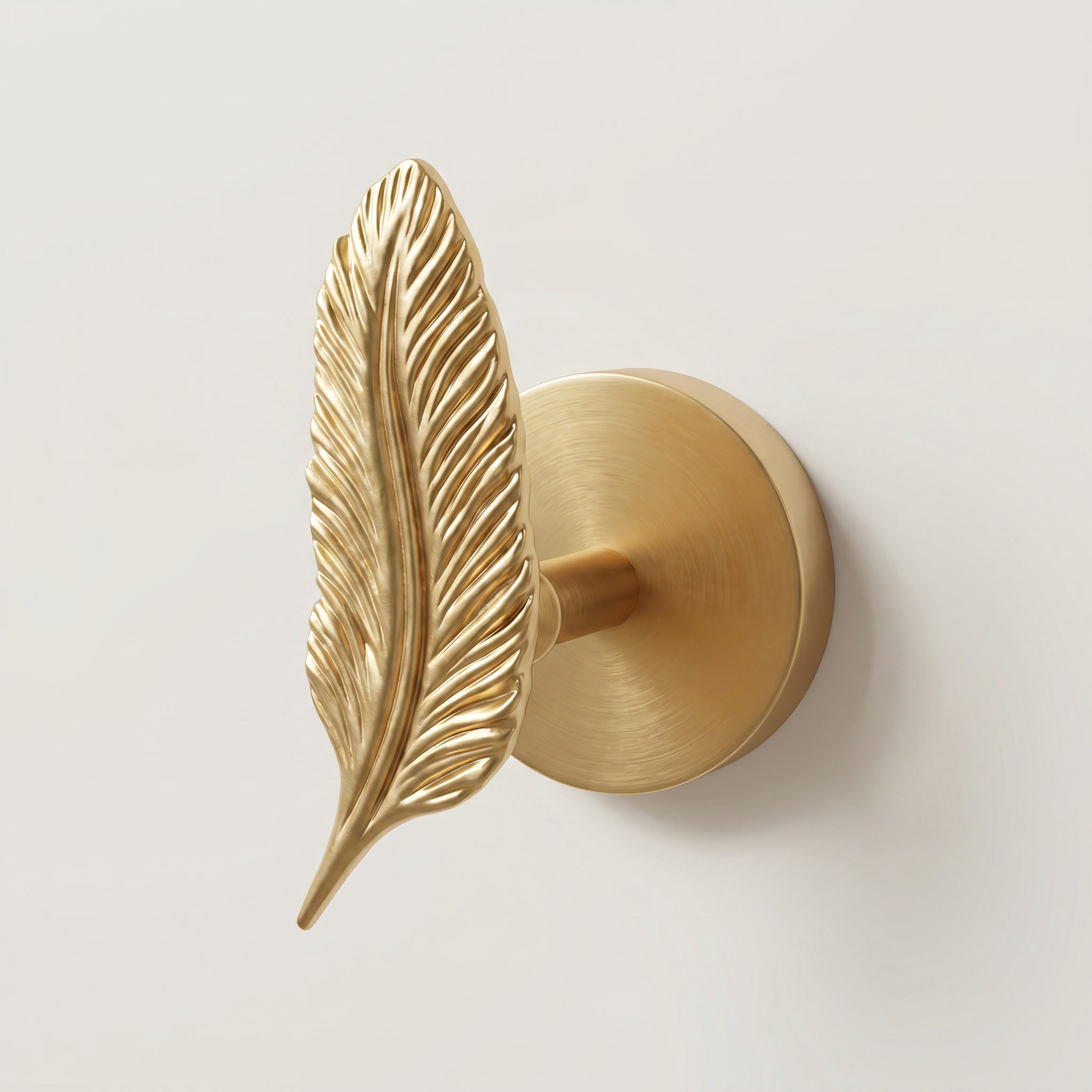 Brass Wall Hook Punch-Free European Style