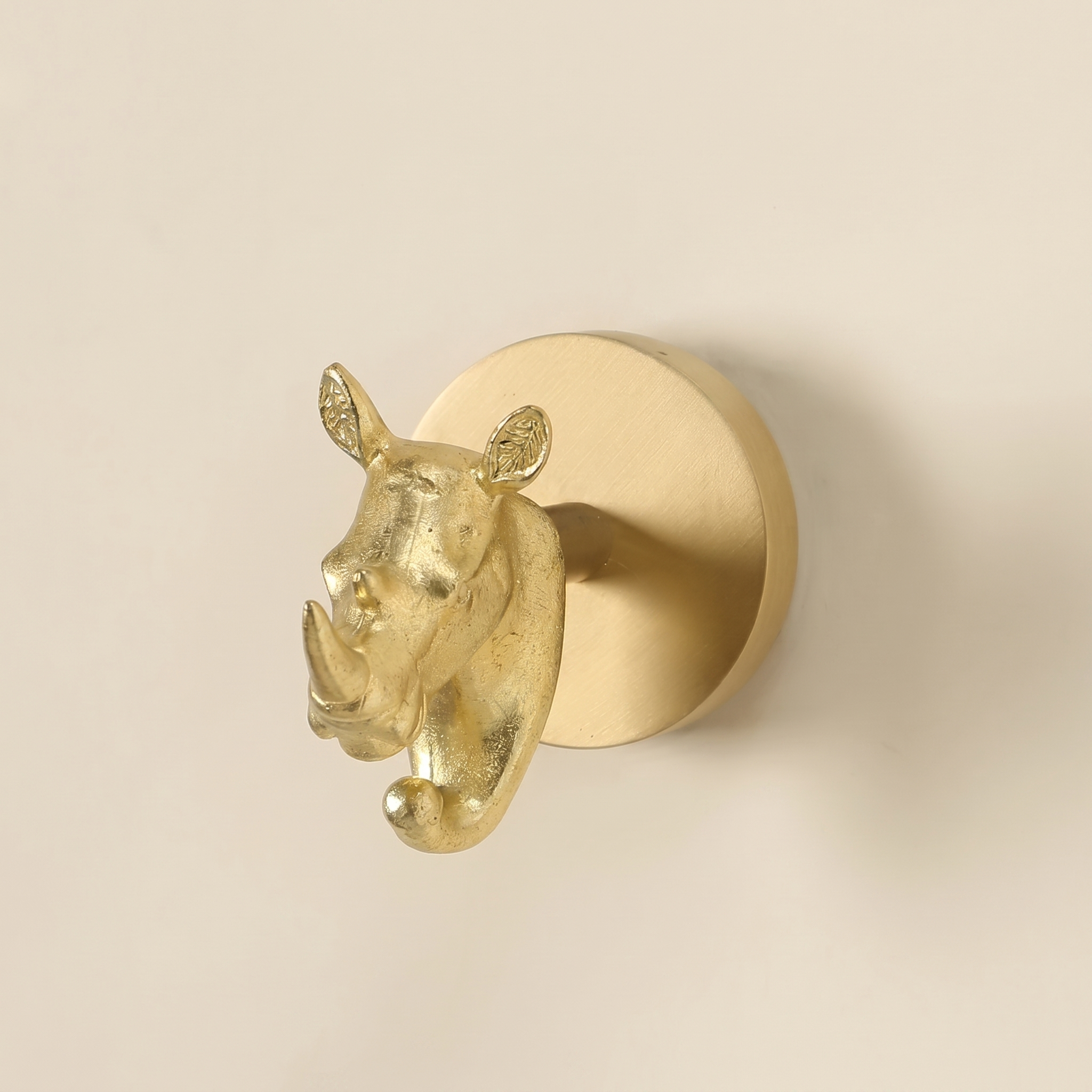 Brass Wall Hook Punch-Free European Style